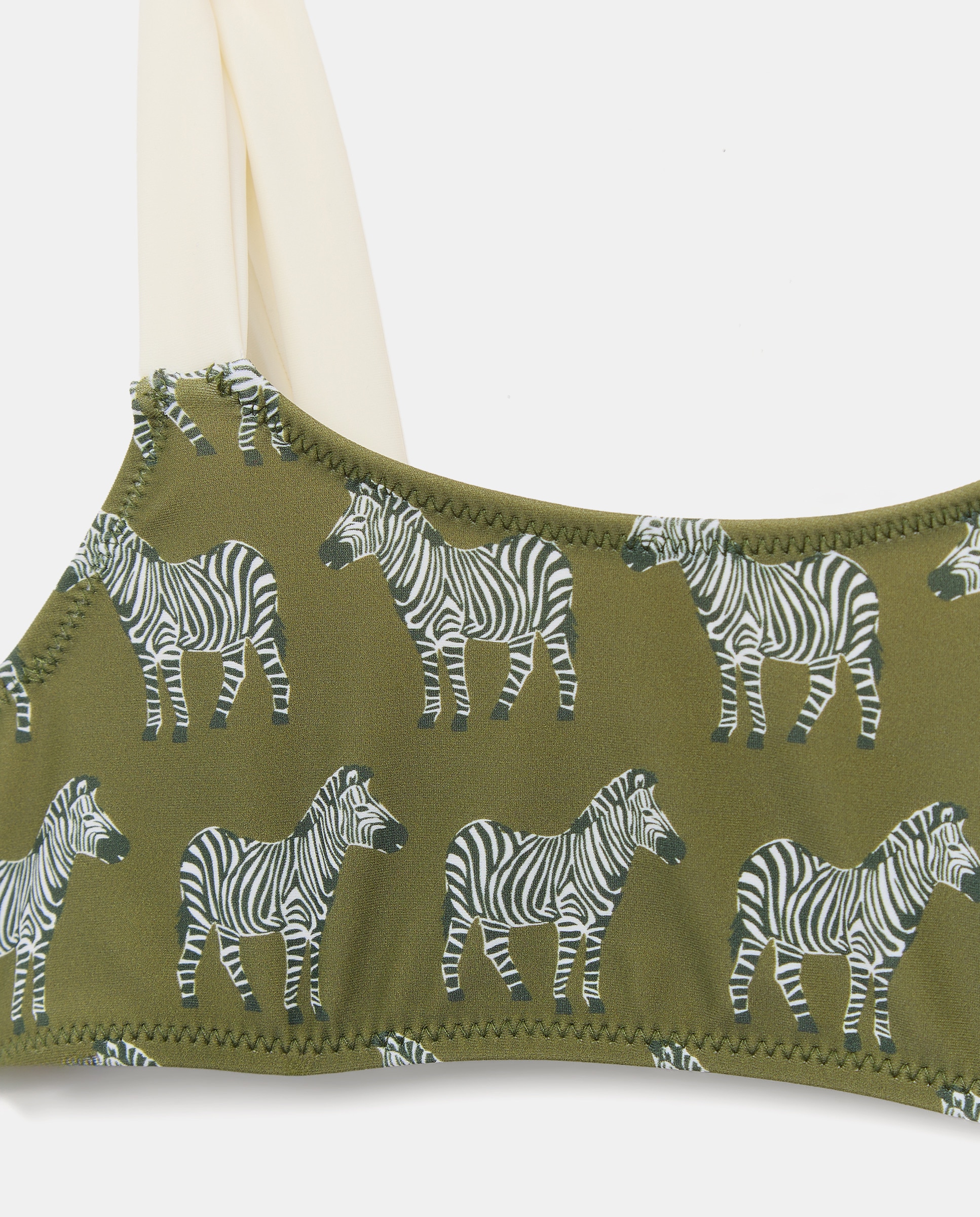 Biquíni com Estampado Kids El Corte Inglés Verde-5