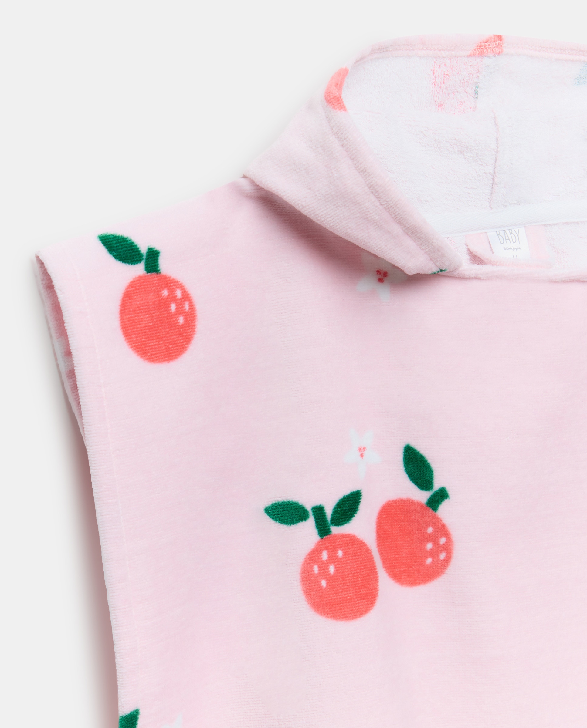 Capa de Banho Estampada de Bebé Baby El Corte Inglés Rosa-3