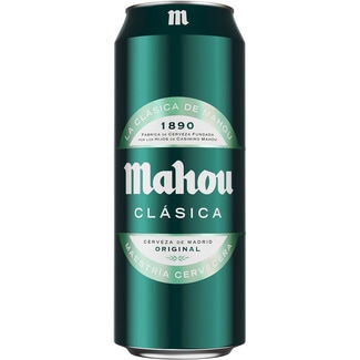 cerveza rubia original lata 50 cl - Mahou Clasica