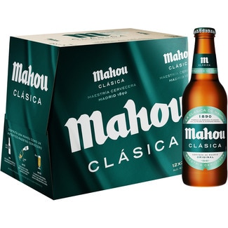 cerveza rubia original pack 12 botellas 25 cl - Mahou Clasica