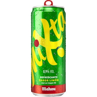 cerveza rubia sabor limón lata 33 cl - Mixta Shandy Mahou