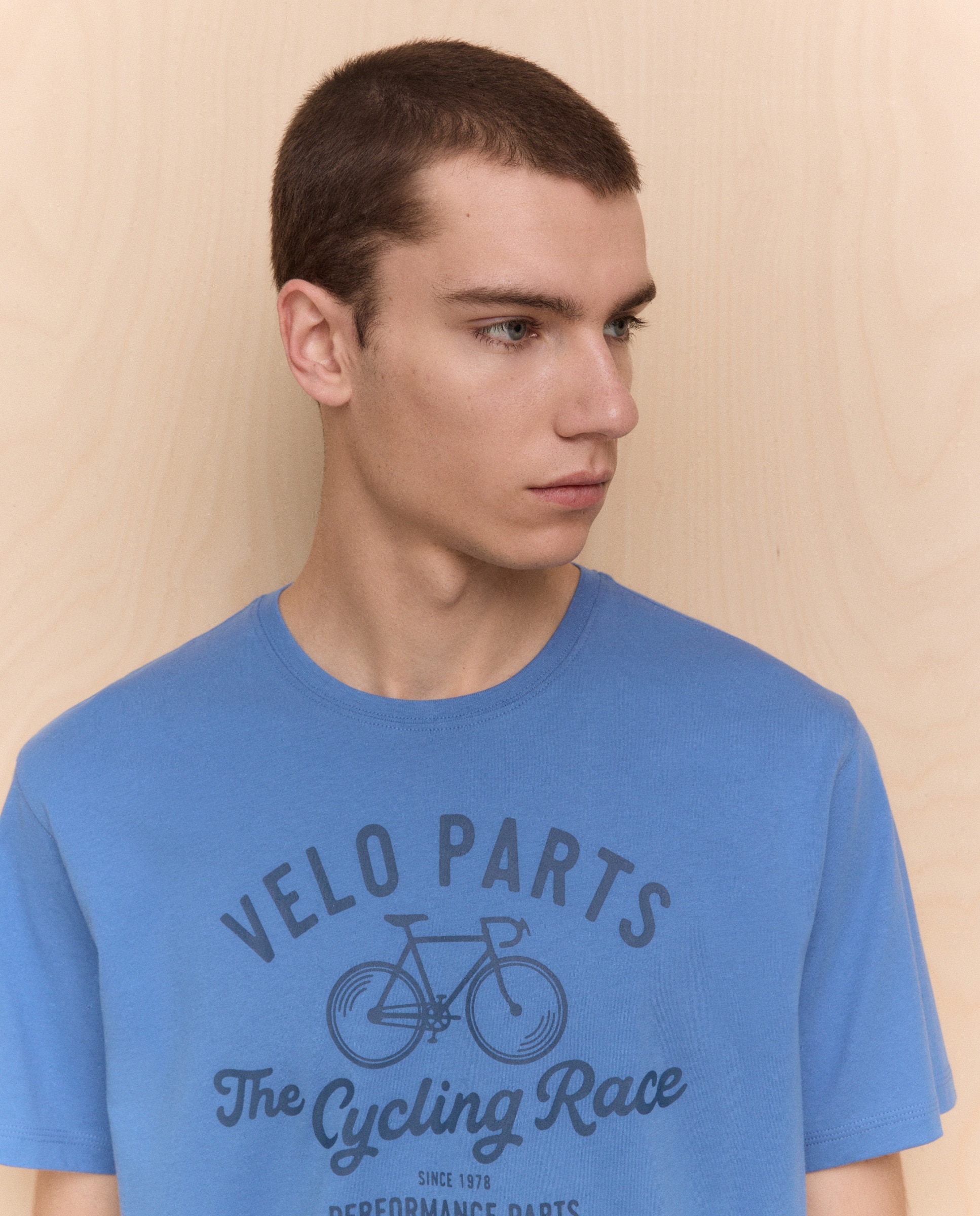 T-shirt com manga curta 440 Azulão-1