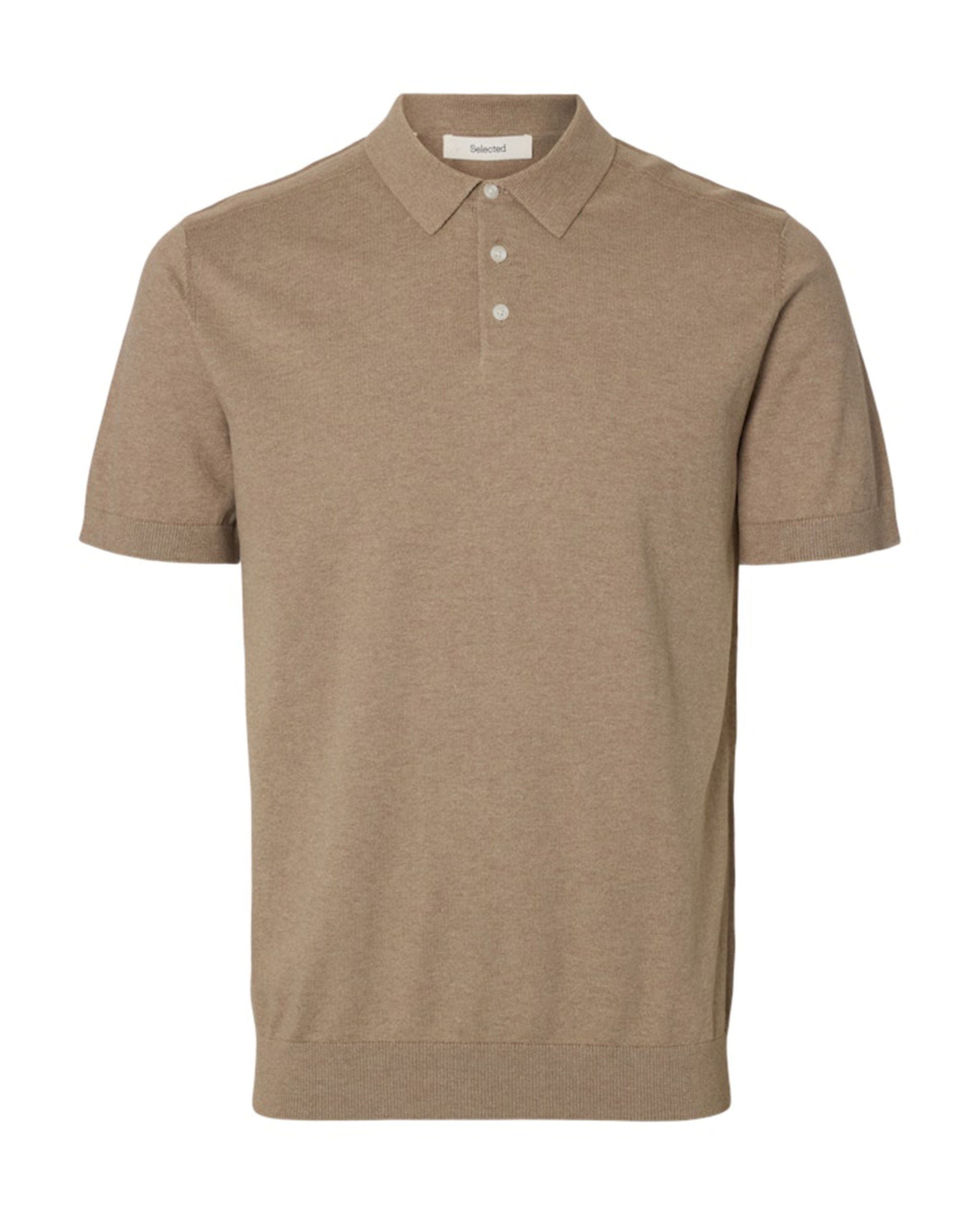 Polo de Malha Bege-4