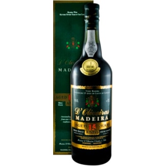 Vinho da Madeira 15 anos garrafa 75 cl - D'oliveiras