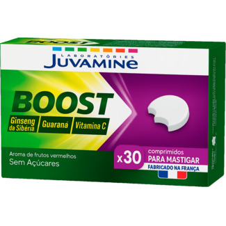 Boost Vitamina C Giseng e Guaraná embalagem 30 unidades - Juvamine