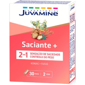 Saciedade 2+1 embalagem 60 unidades - Juvamine