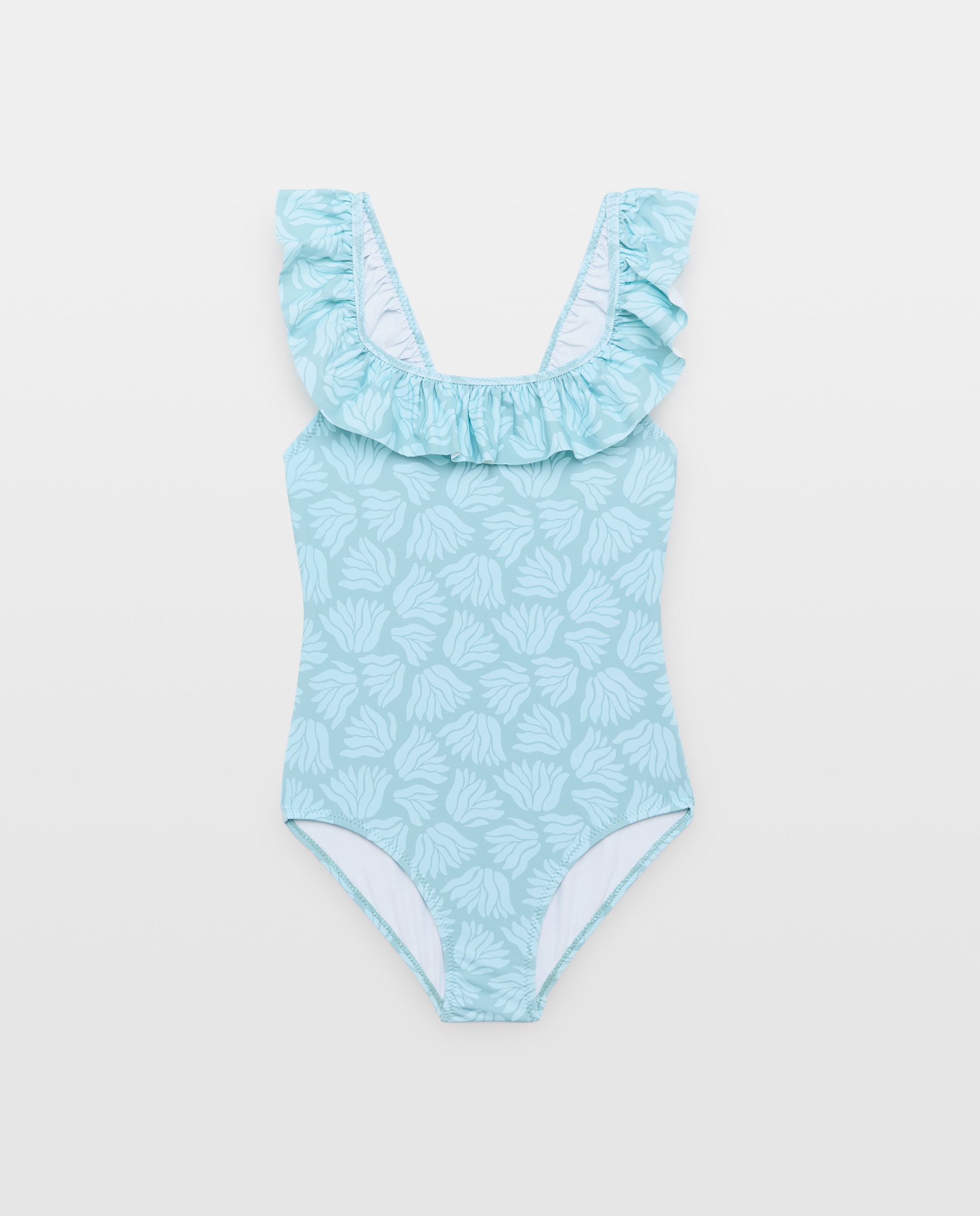 Imagen 0 de Bañador niña volantes flores