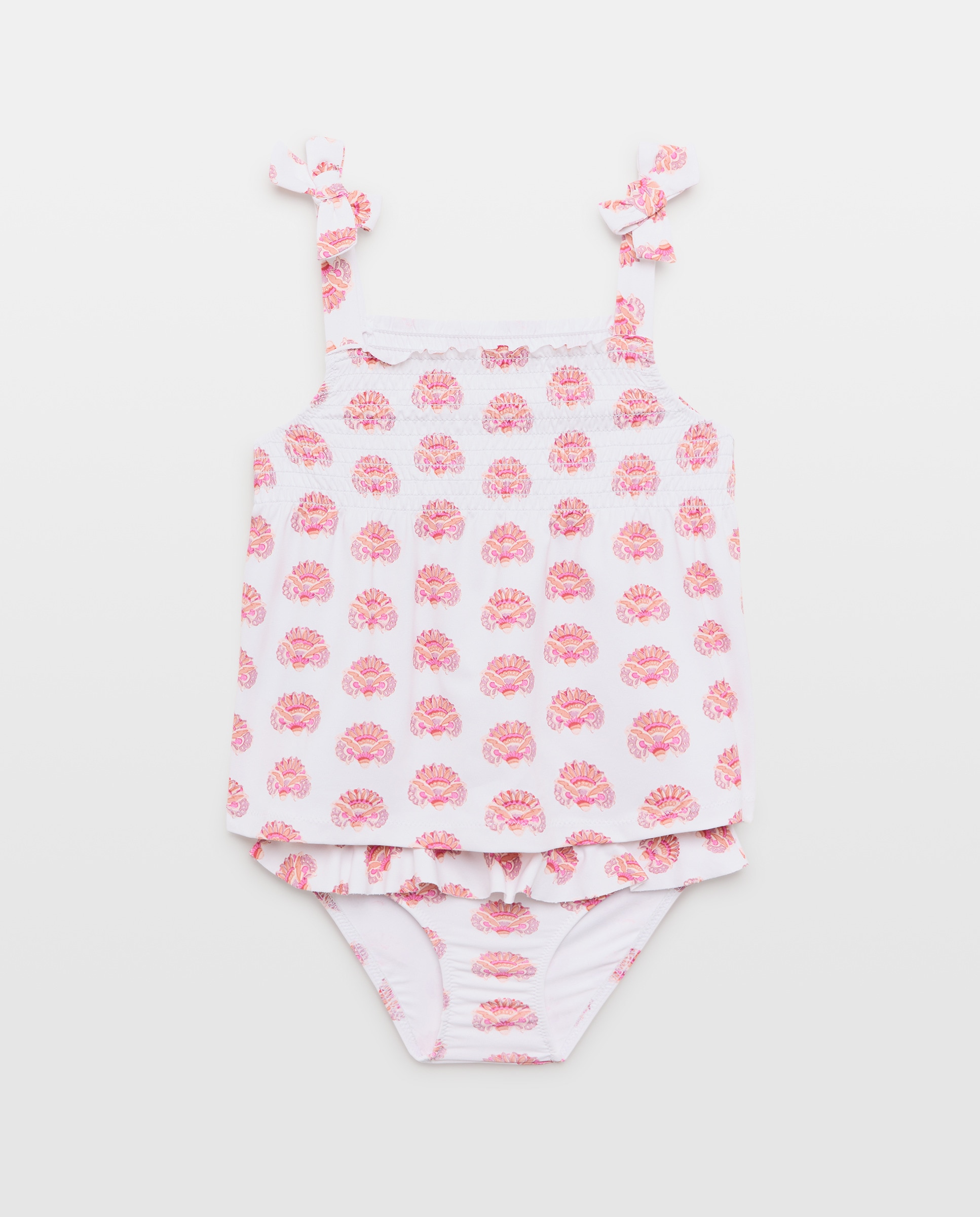 Imagen 0 de Conjunto baño smock y lazos sello