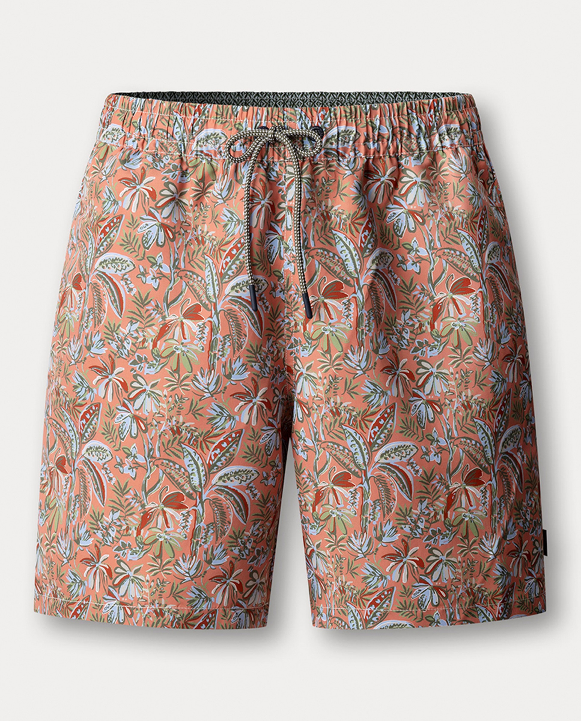 Imagem 0 de Calções de Banho com Estampado de Selva