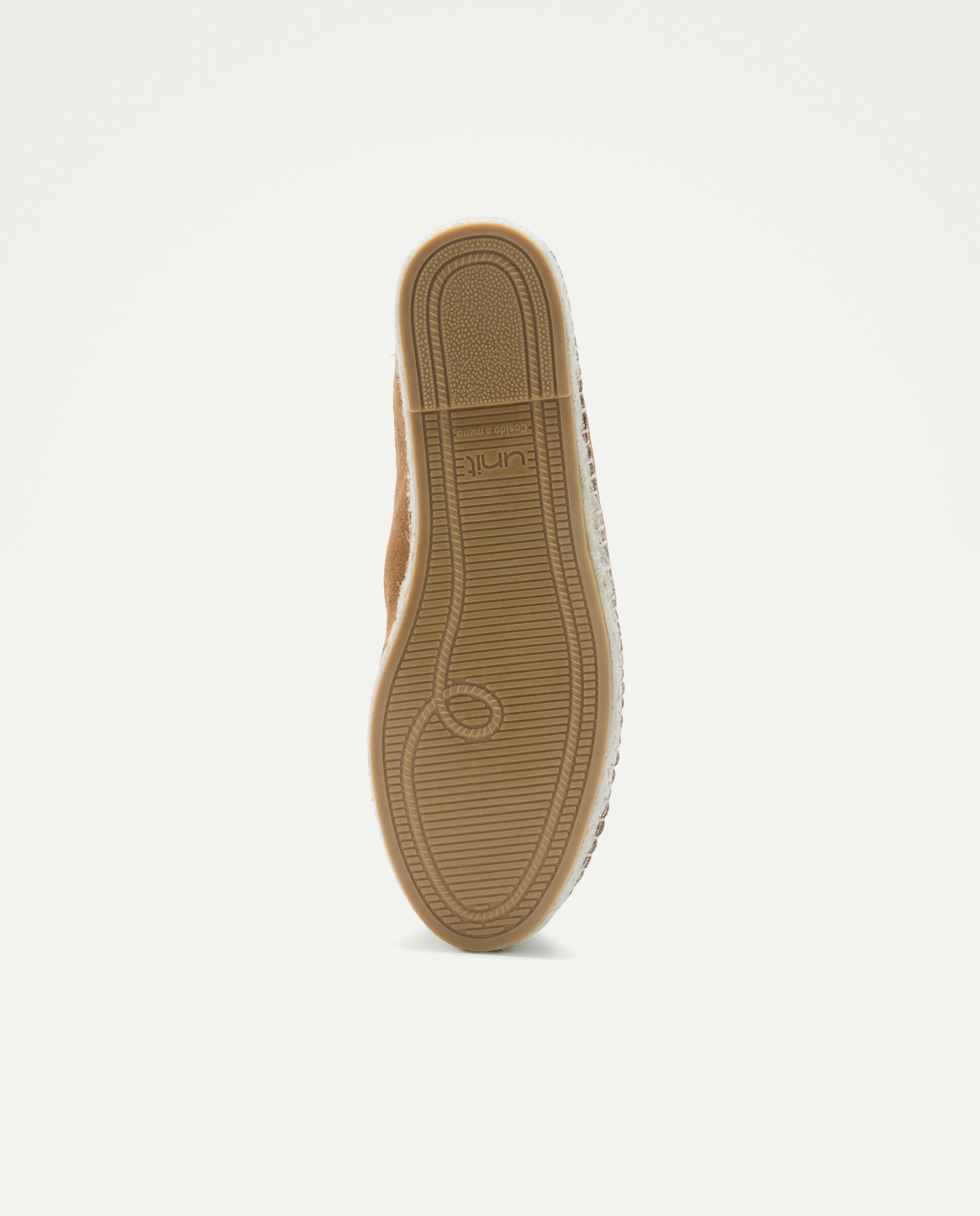 Wallaby cordones de hombre de serraje con piso de yute 730 Camel-6