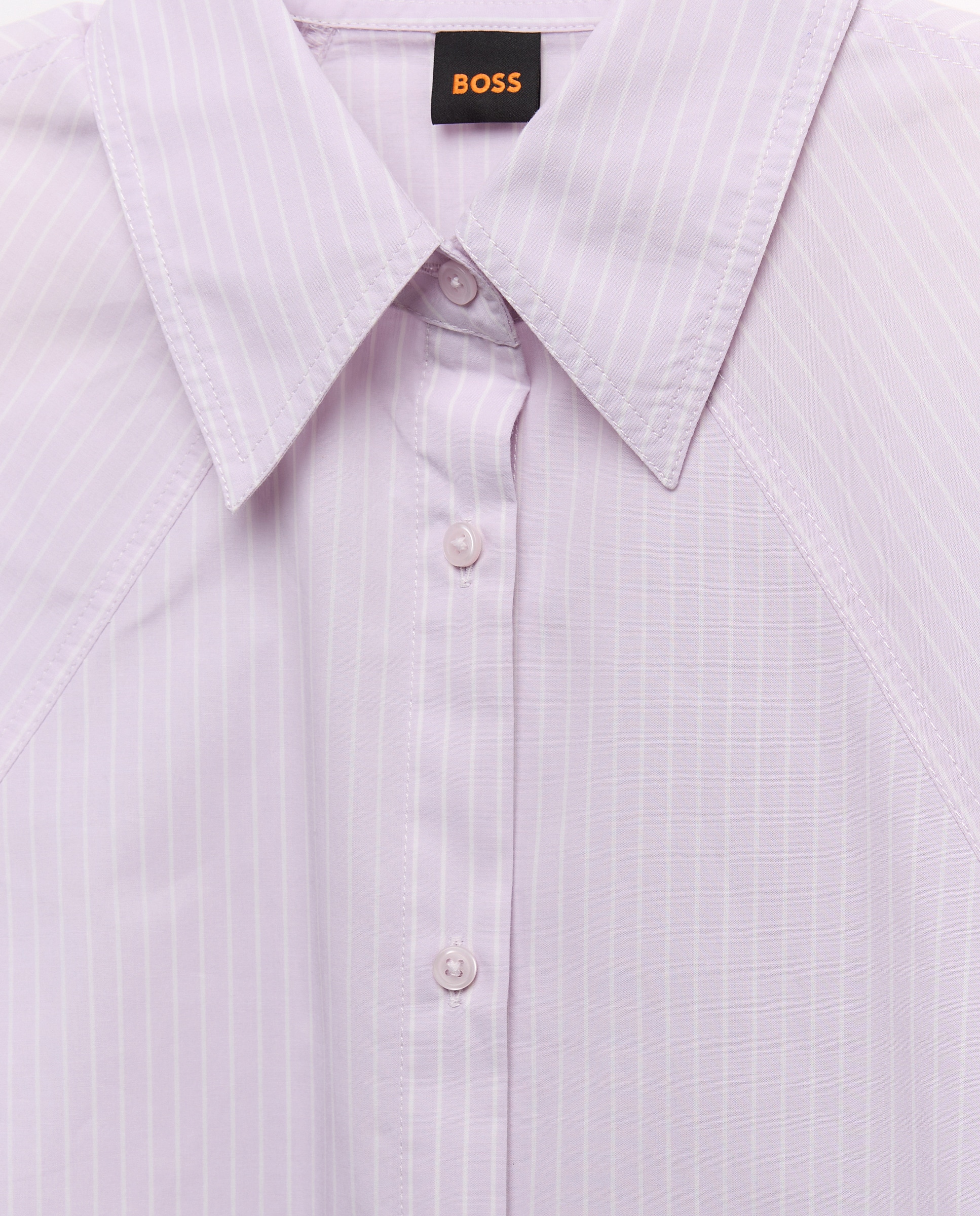 Camisa Relaxed com Mangas de Kimono. Roxo-5