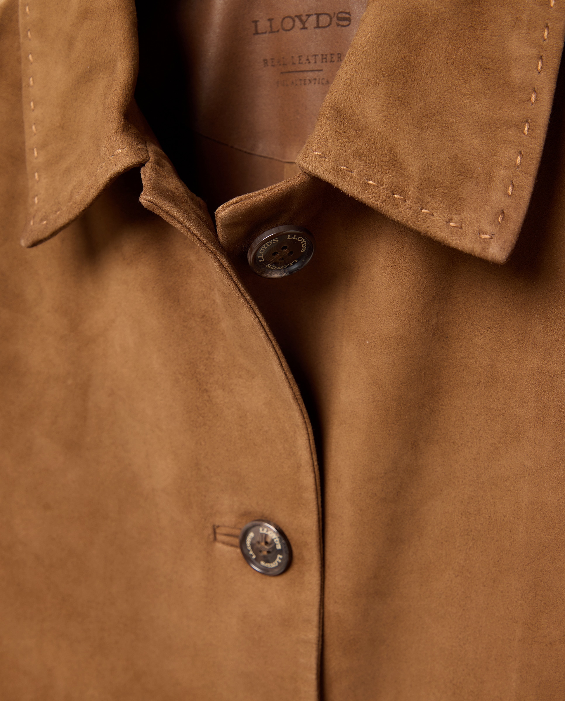 Casaco Tipo Camisola com Remendos de Camurça 730 Camel-6