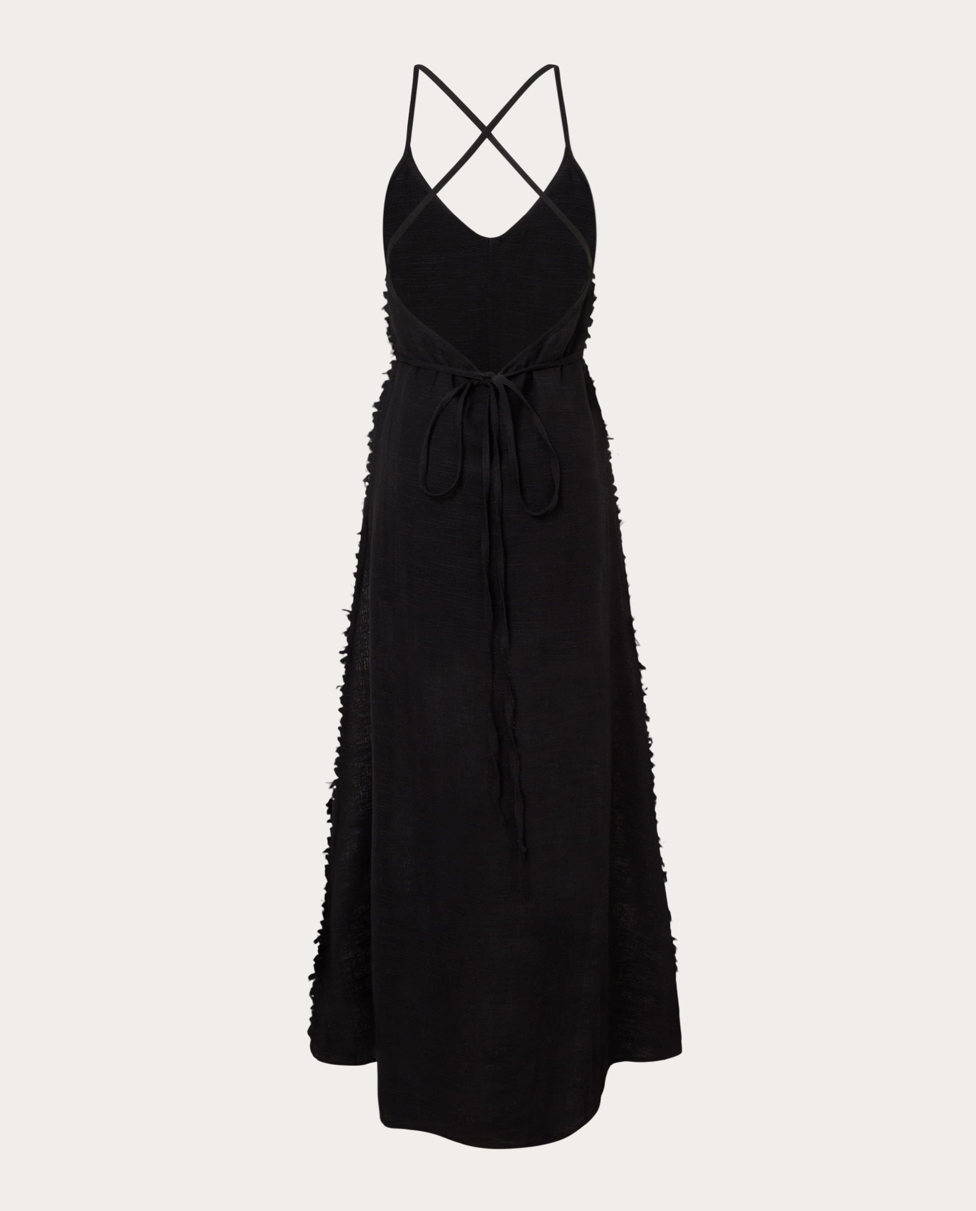 Vestido Comprido Nessa Preto-2