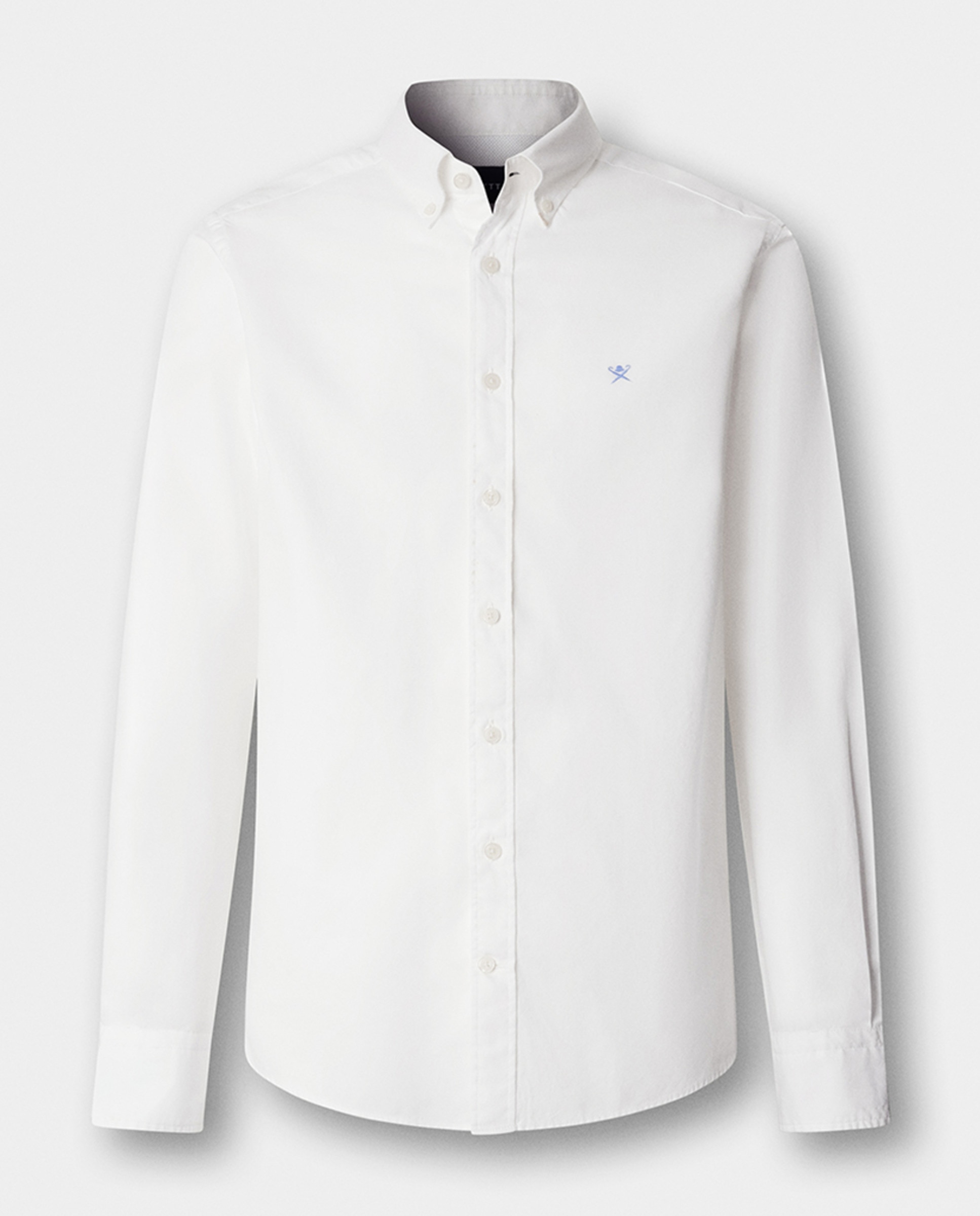 Imagem 0 de Camisa Oxford Classic Fit Tingida com Logótipo