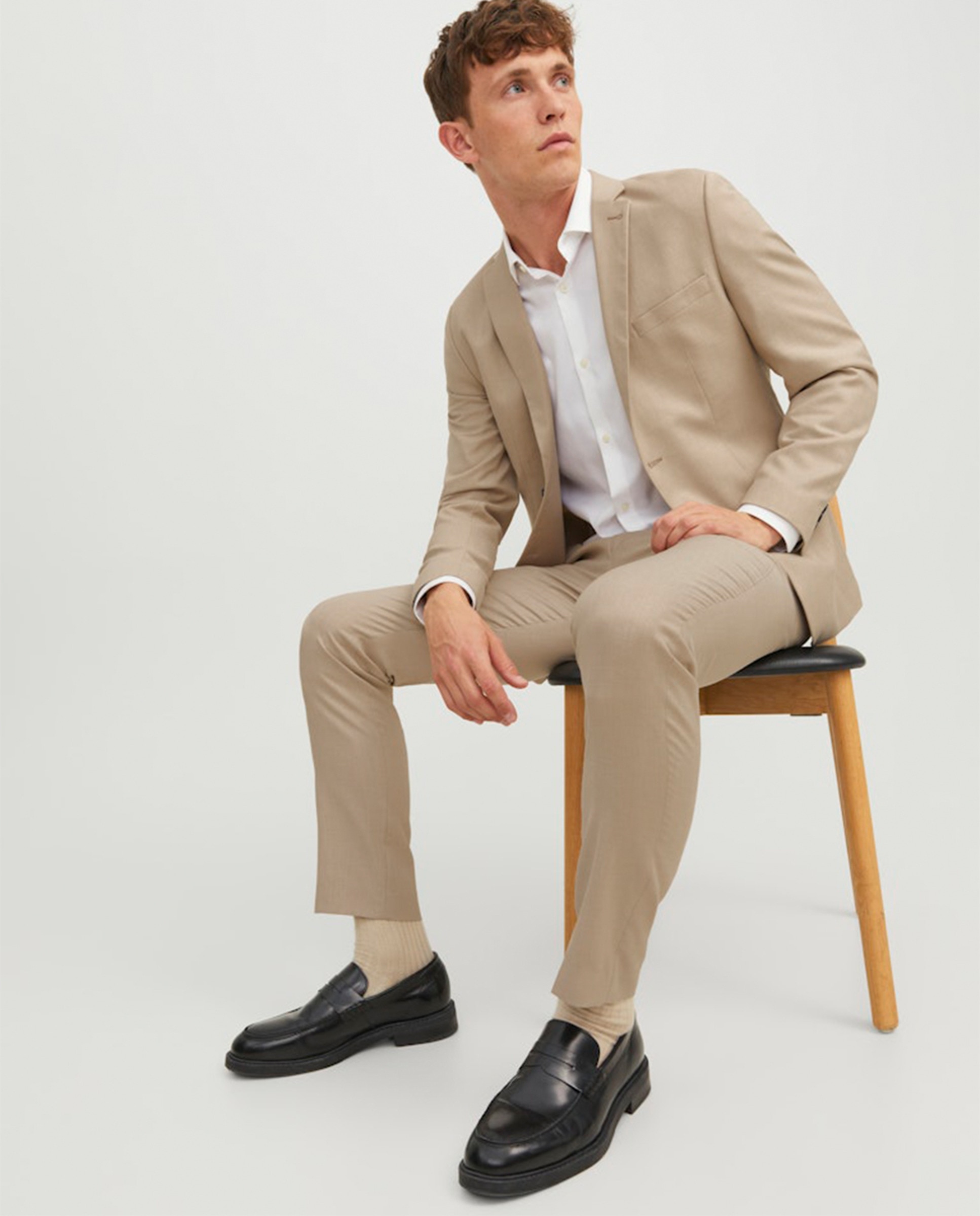 Pantalón de hombre negro slim - Jack & Jones - Beige Beige-8