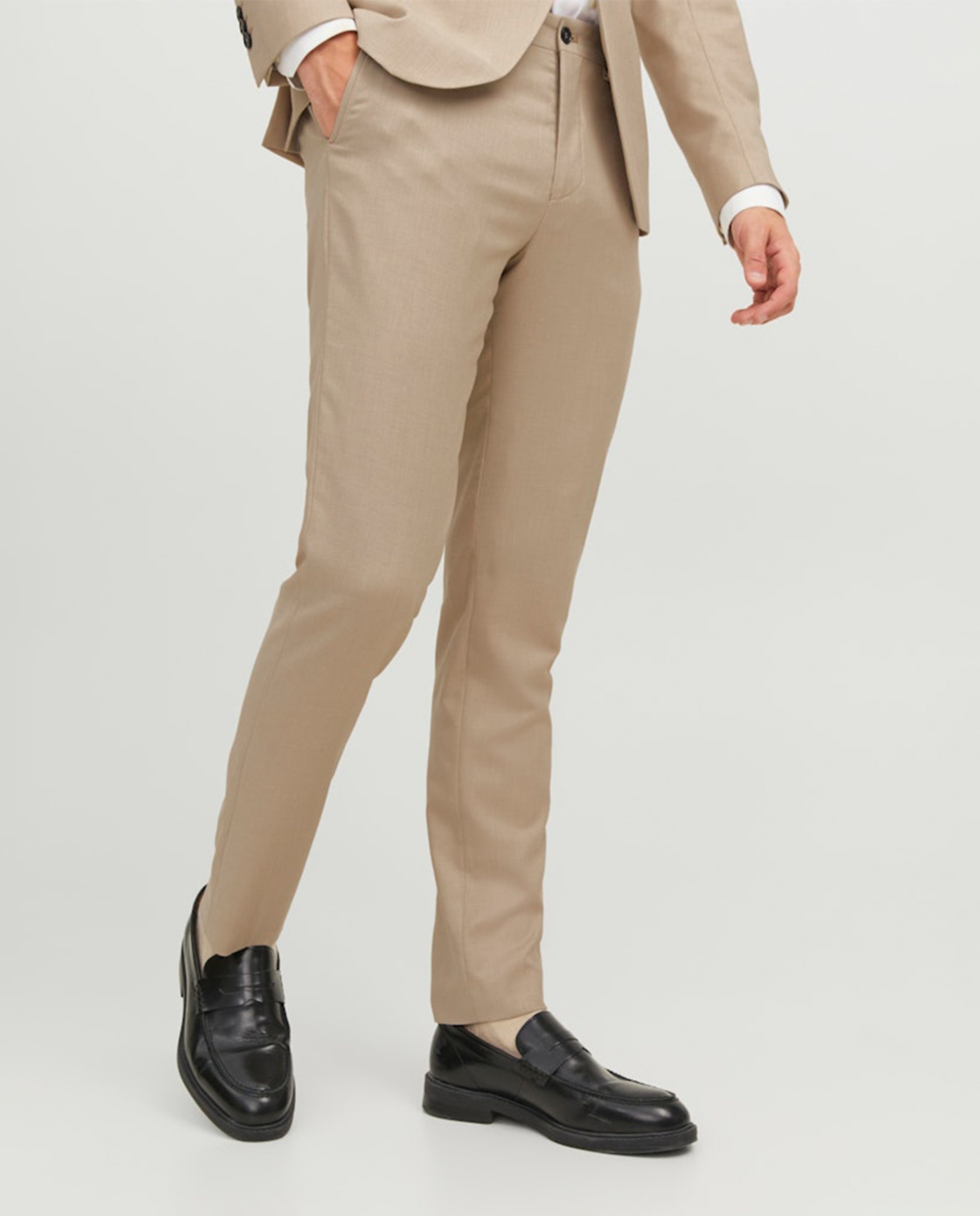 Pantalón de hombre negro slim - Jack & Jones - Beige Beige-2