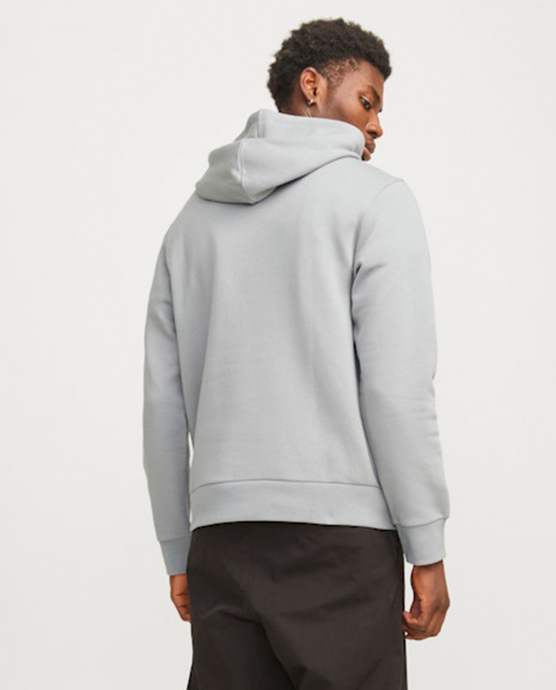 Sweatshirt com capuz Cinzento-2
