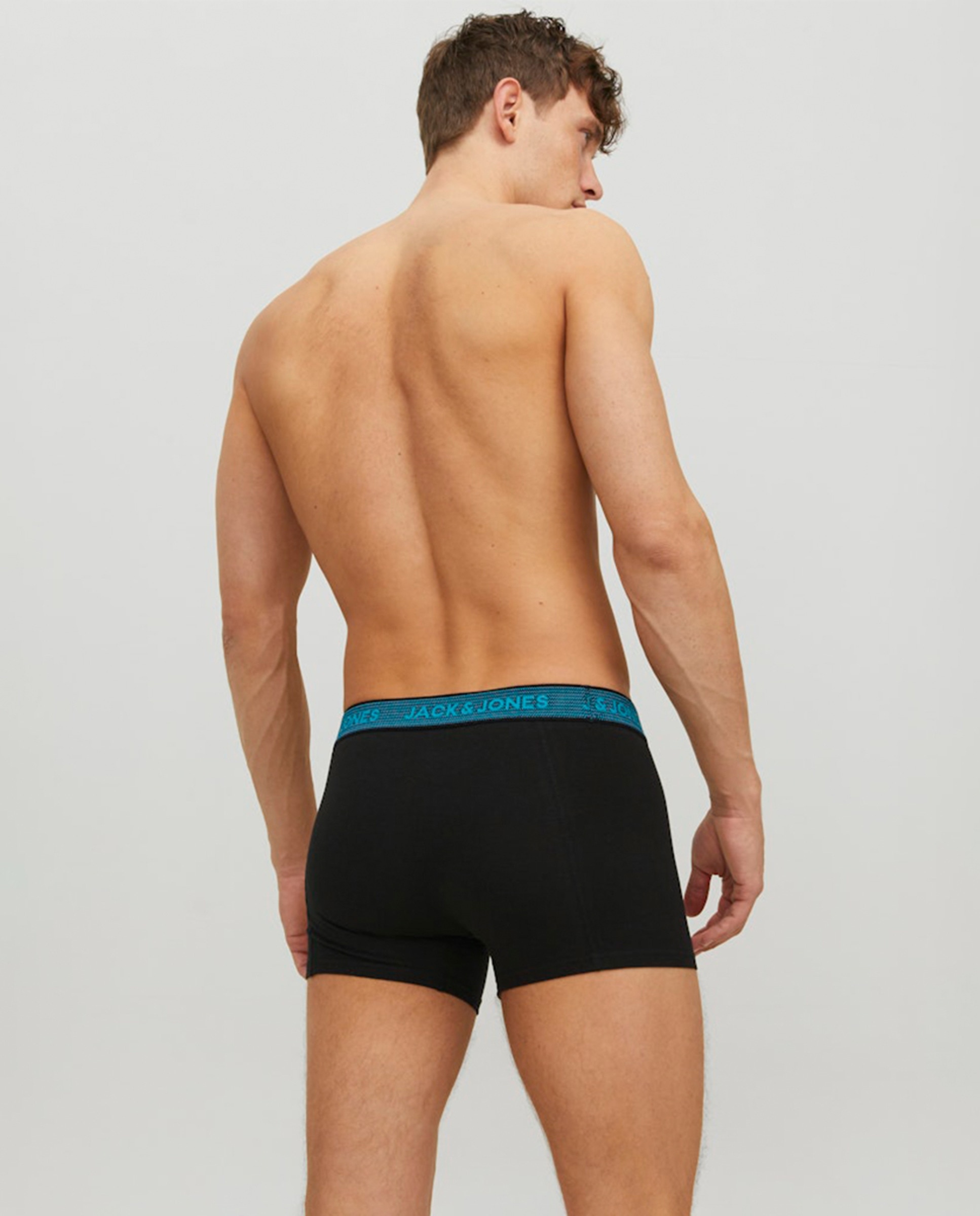 Pack de 3 Boxers de Algodão Preto-3