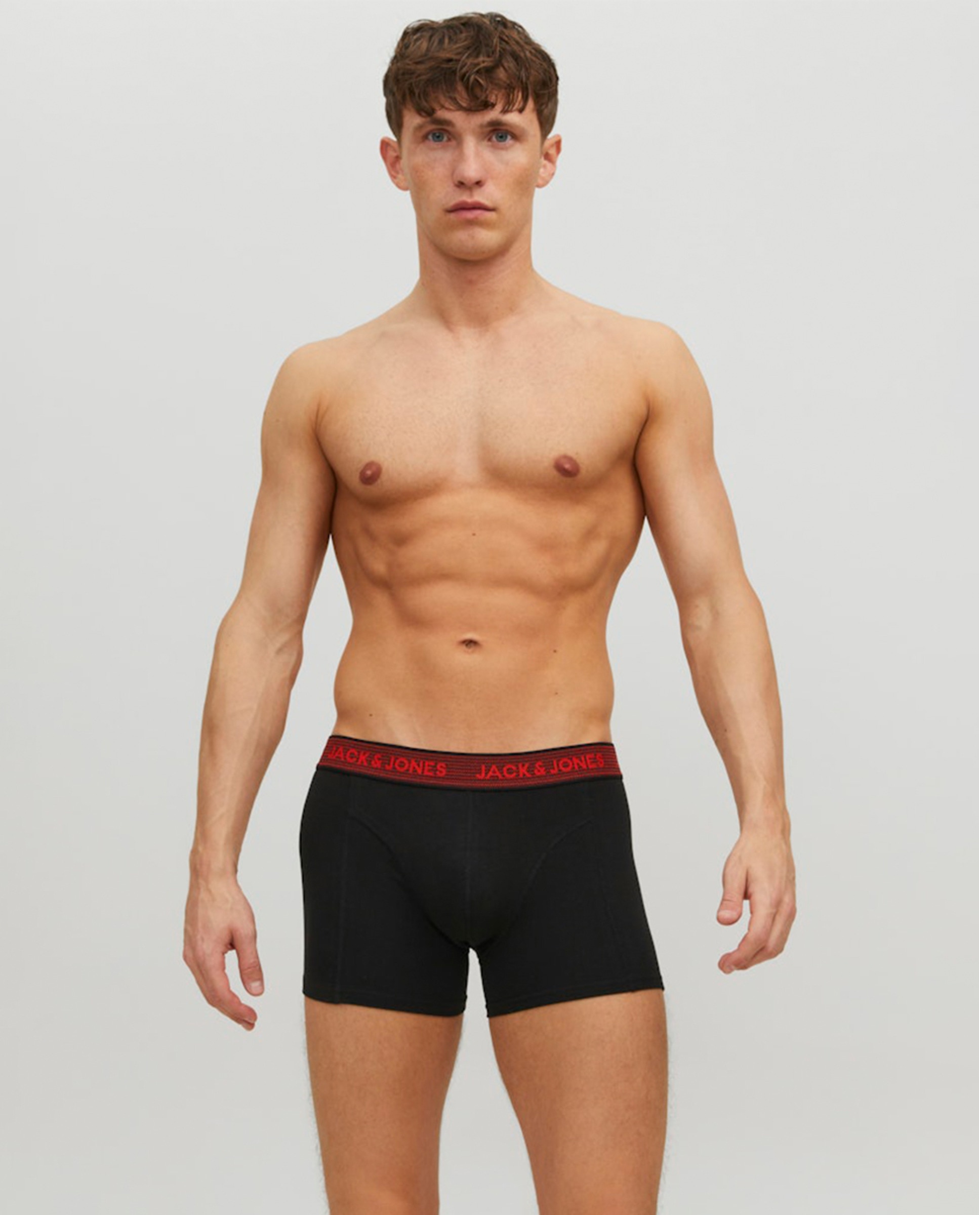 Pack de 3 Boxers de Algodão Preto-6