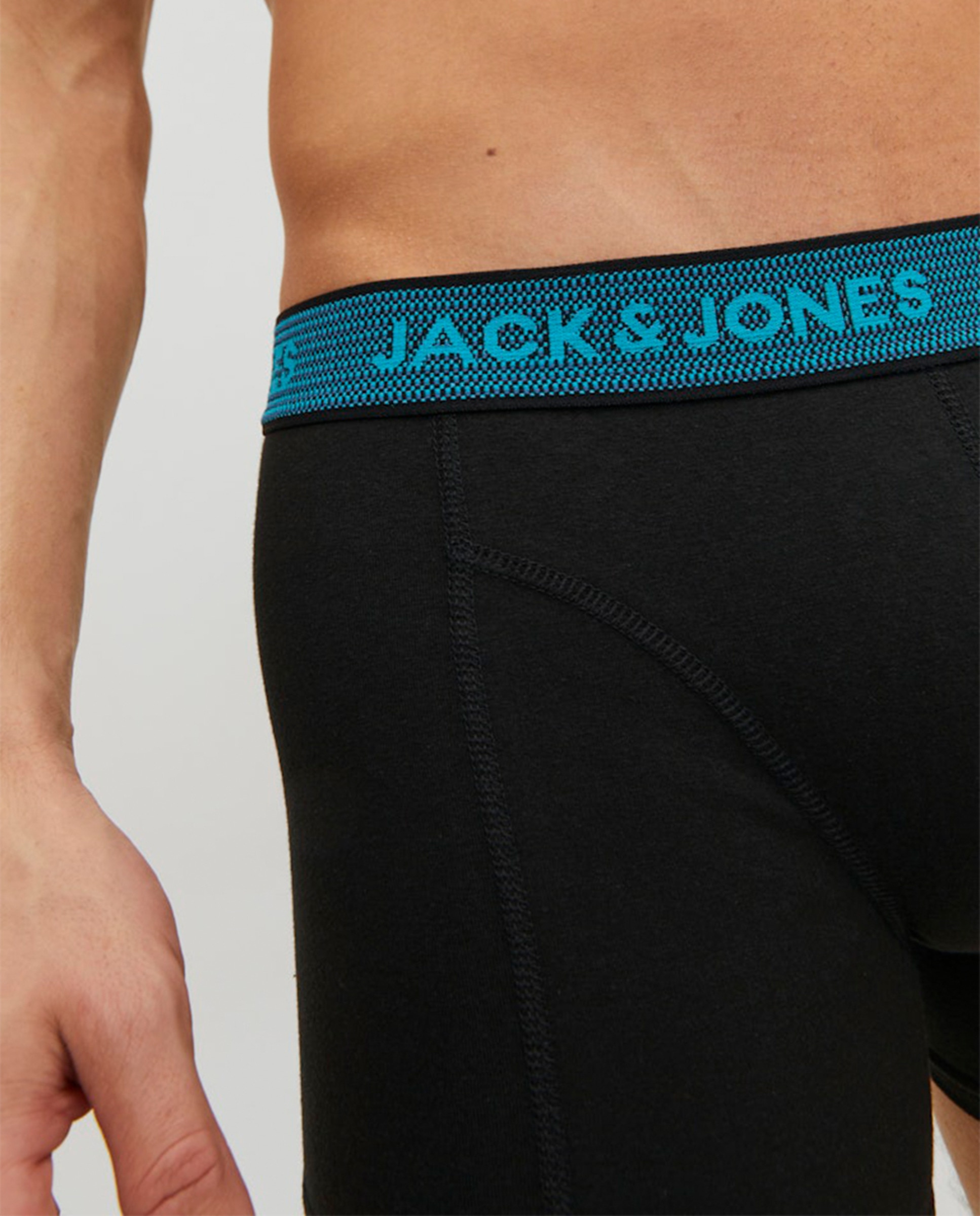 Pack de 3 Boxers de Algodão Preto-5