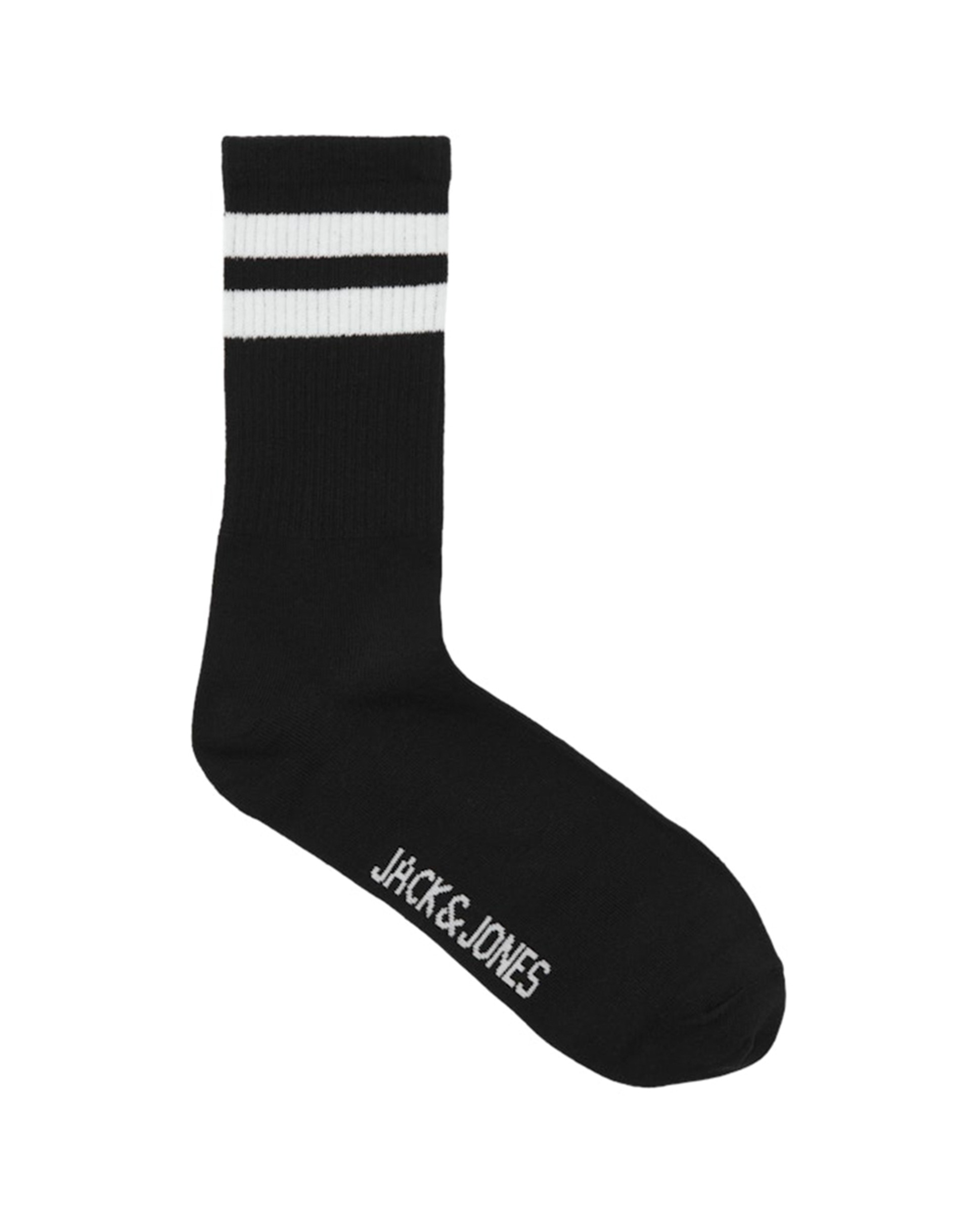Pack de tres calcetines de hombre deportivos - Jack & Jones - Negro Negro-3
