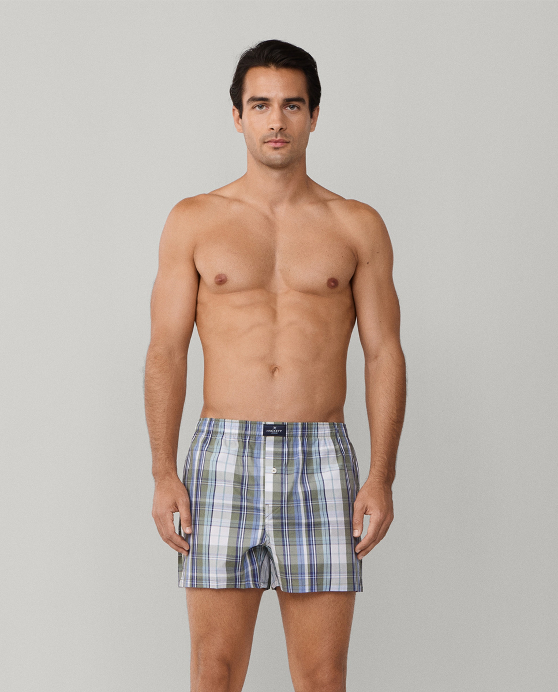 Pack de Dois Boxers de Tecido Verde-2