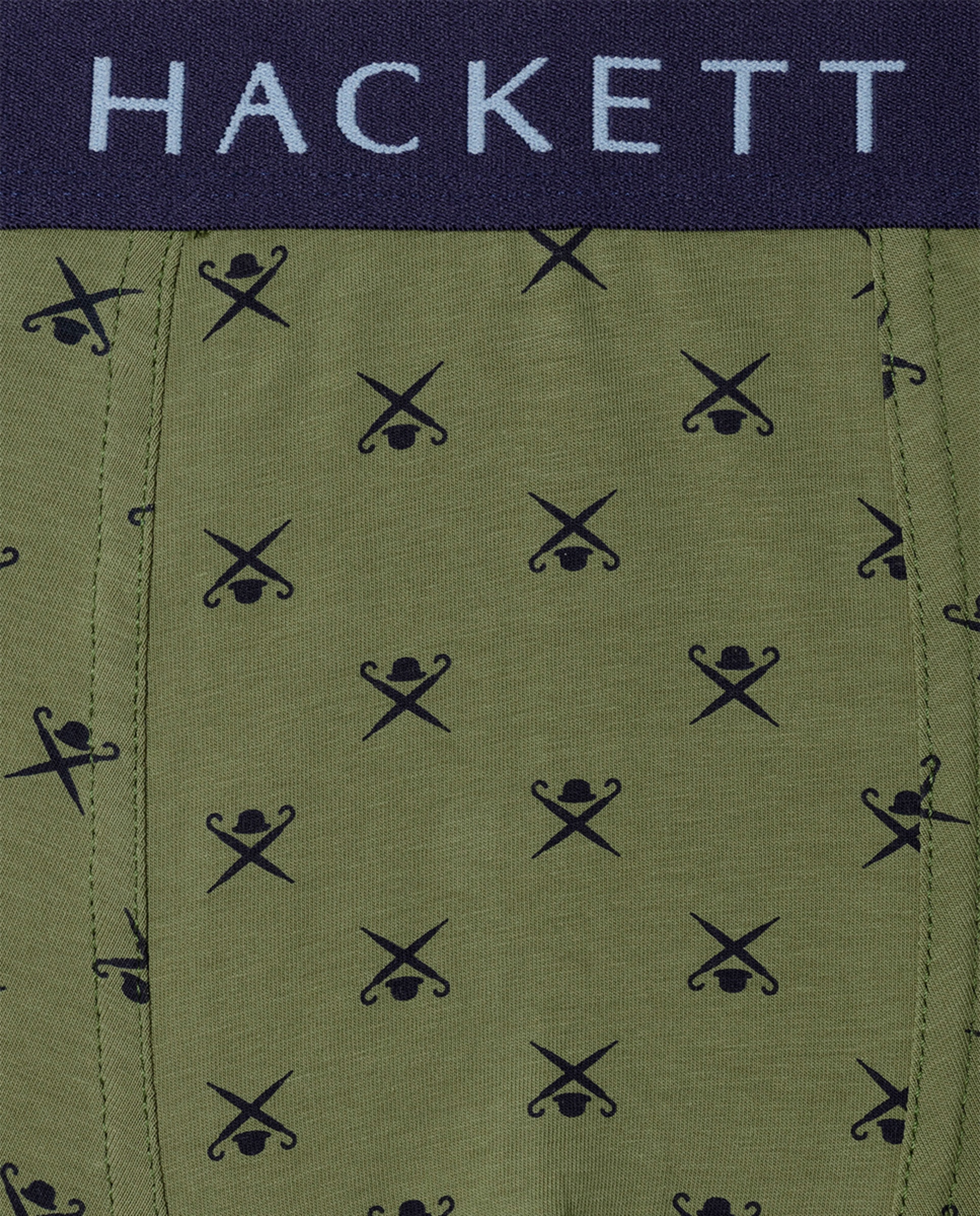 Pack de Três Boxers de Malha Combinados Verde-4