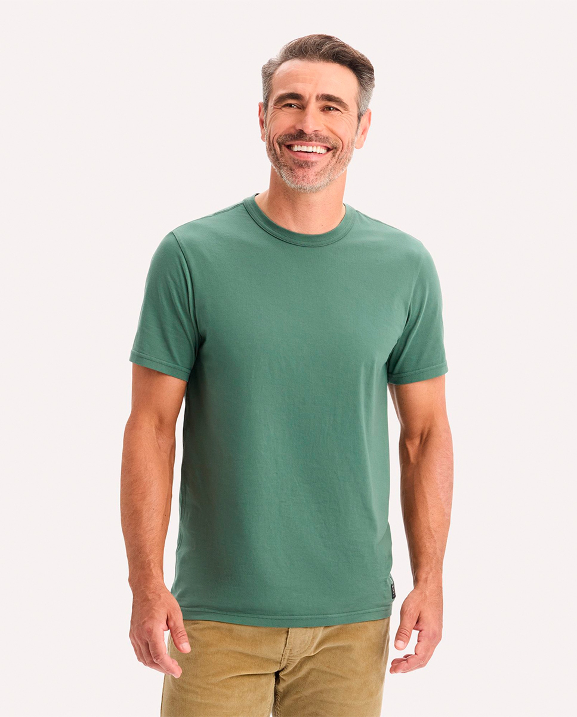 Imagem 0 de T-shirt com manga curta e decote redondo