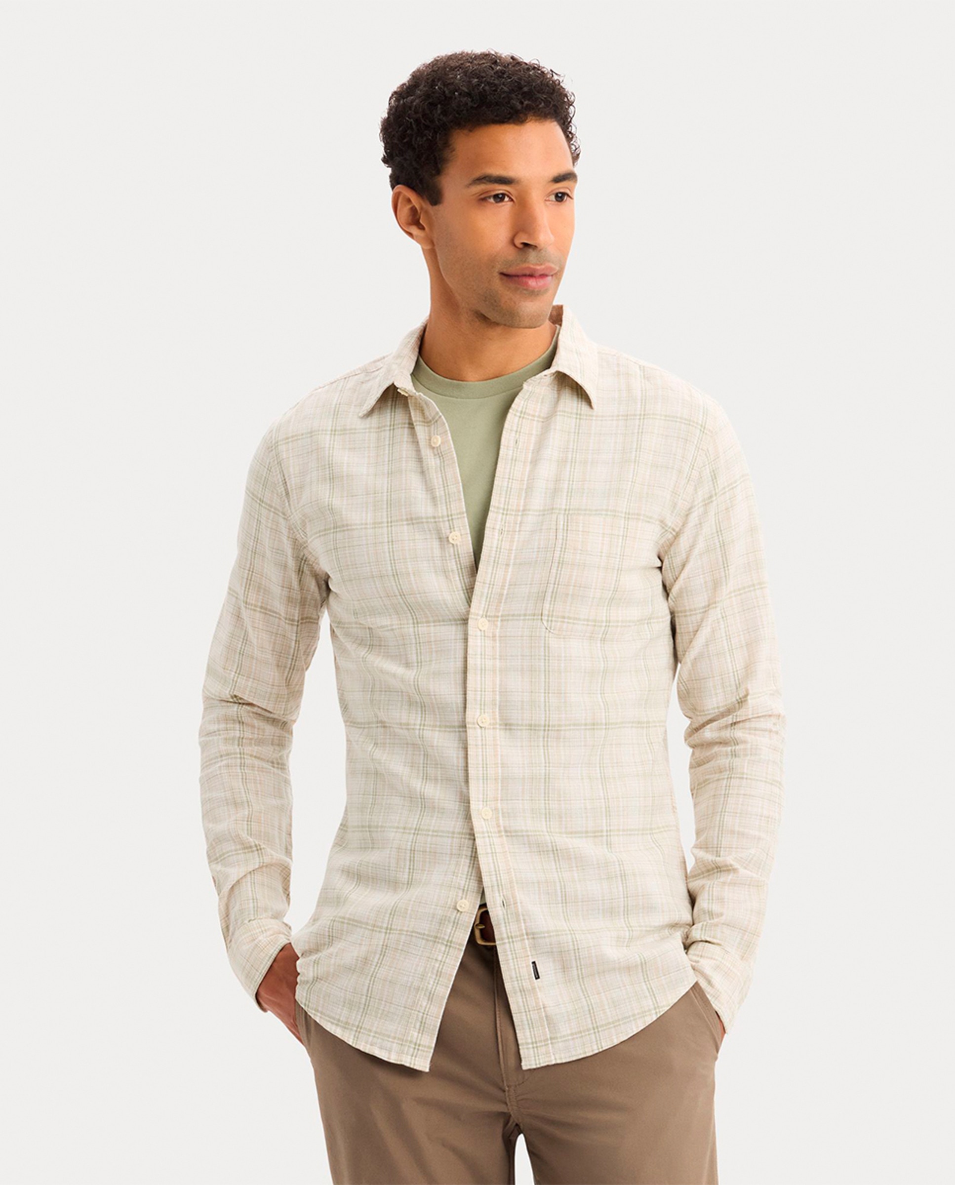 Imagem 0 de Camisa com Manga Comprida em Tecido Leve