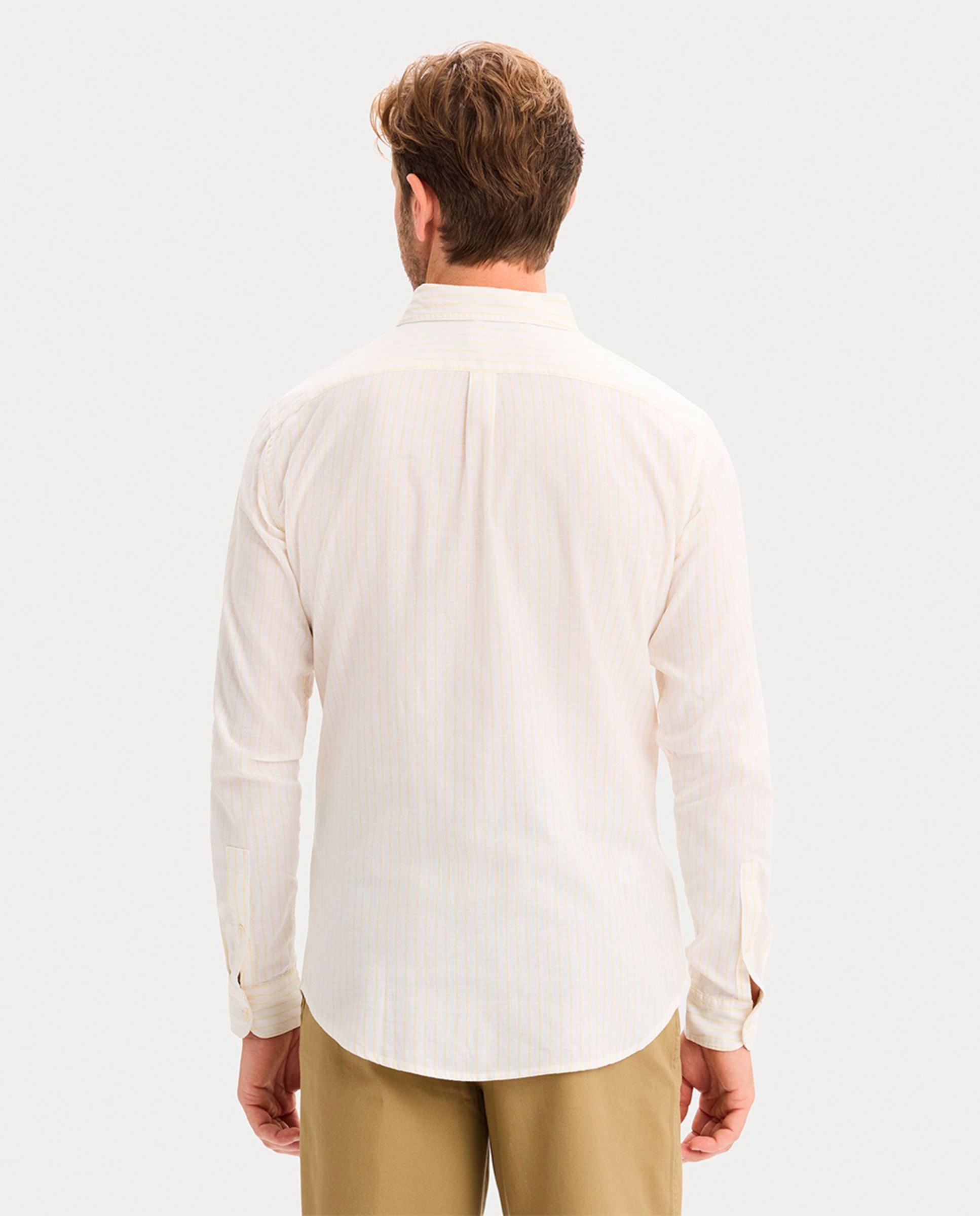 Camisa com Manga Comprida em Tecido Leve Multicolor-2