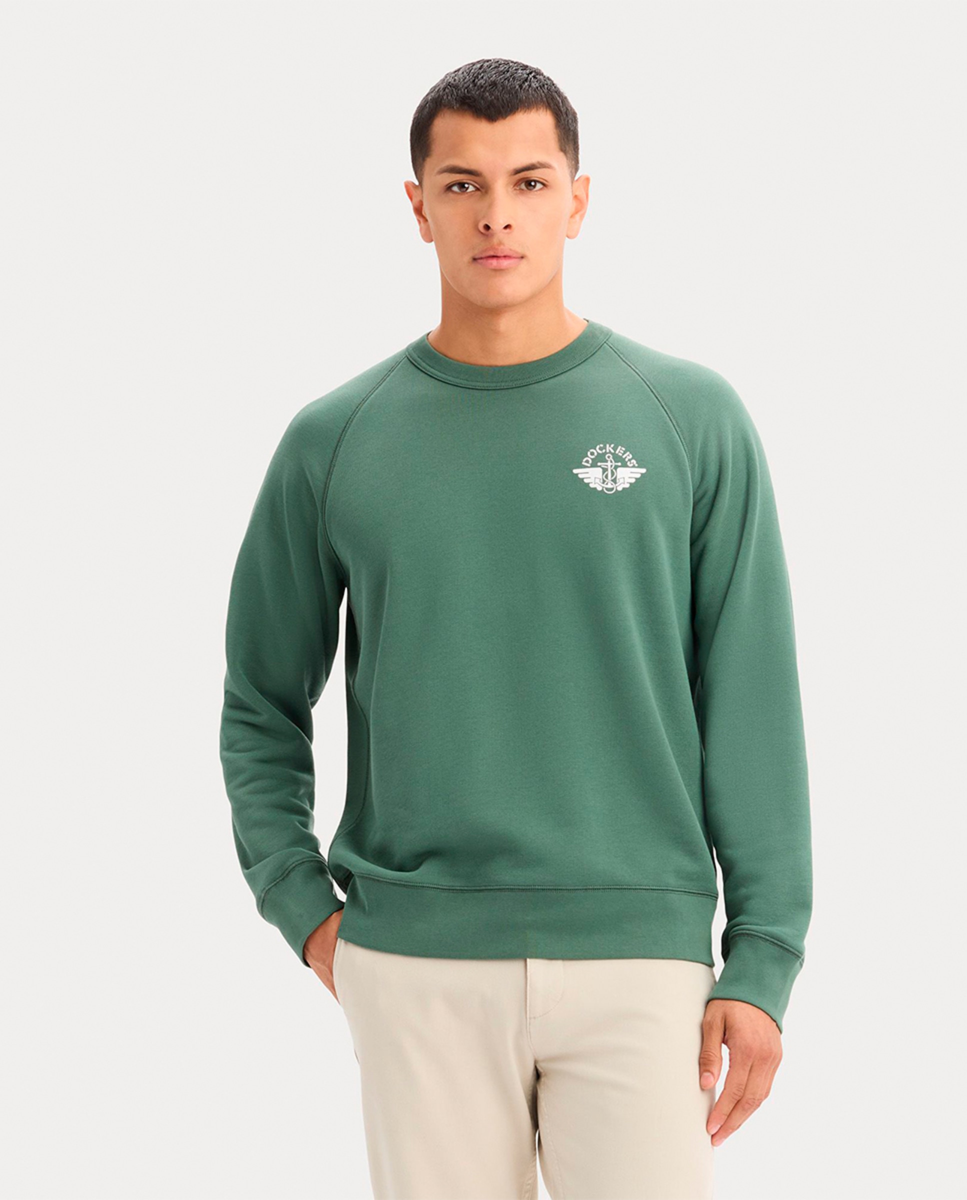 Imagem 0 de Sweatshirt de Manga Comprida e Decote Redondo com Logótipo