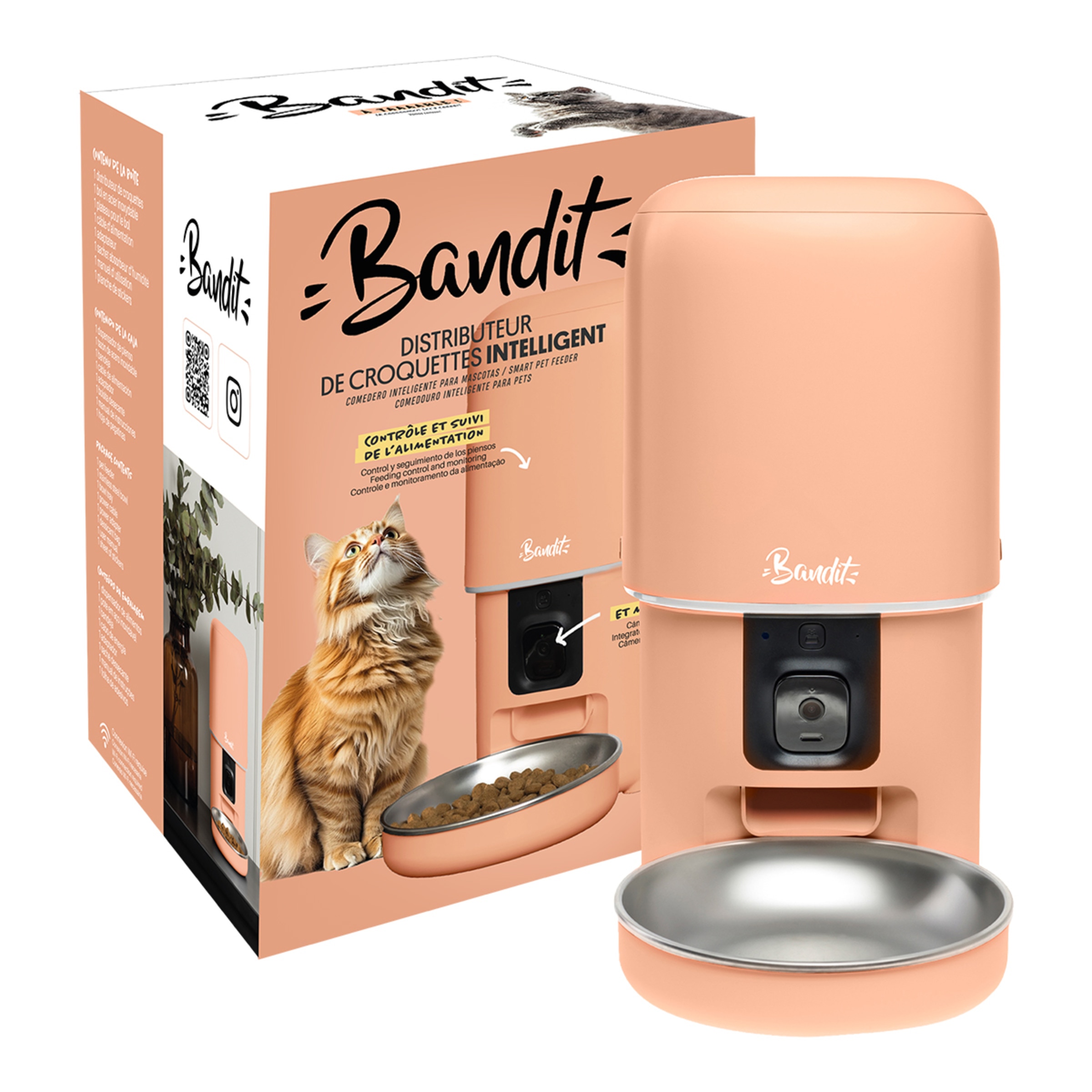 Imagen 0 de Comedero eléctrico para gatos y perros pequeños Bandit
