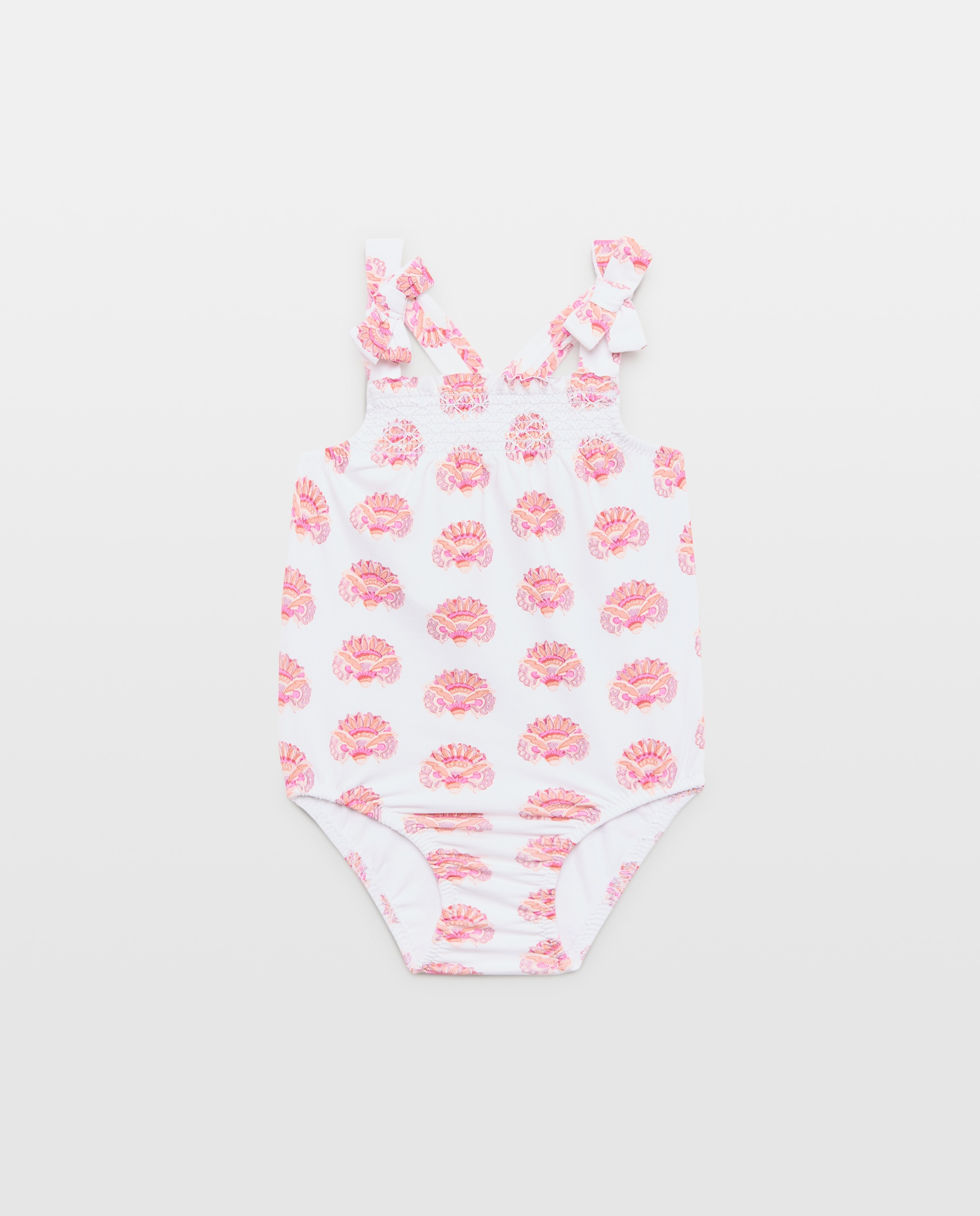 Imagen 0 de Bañador meses smock y lazos sello