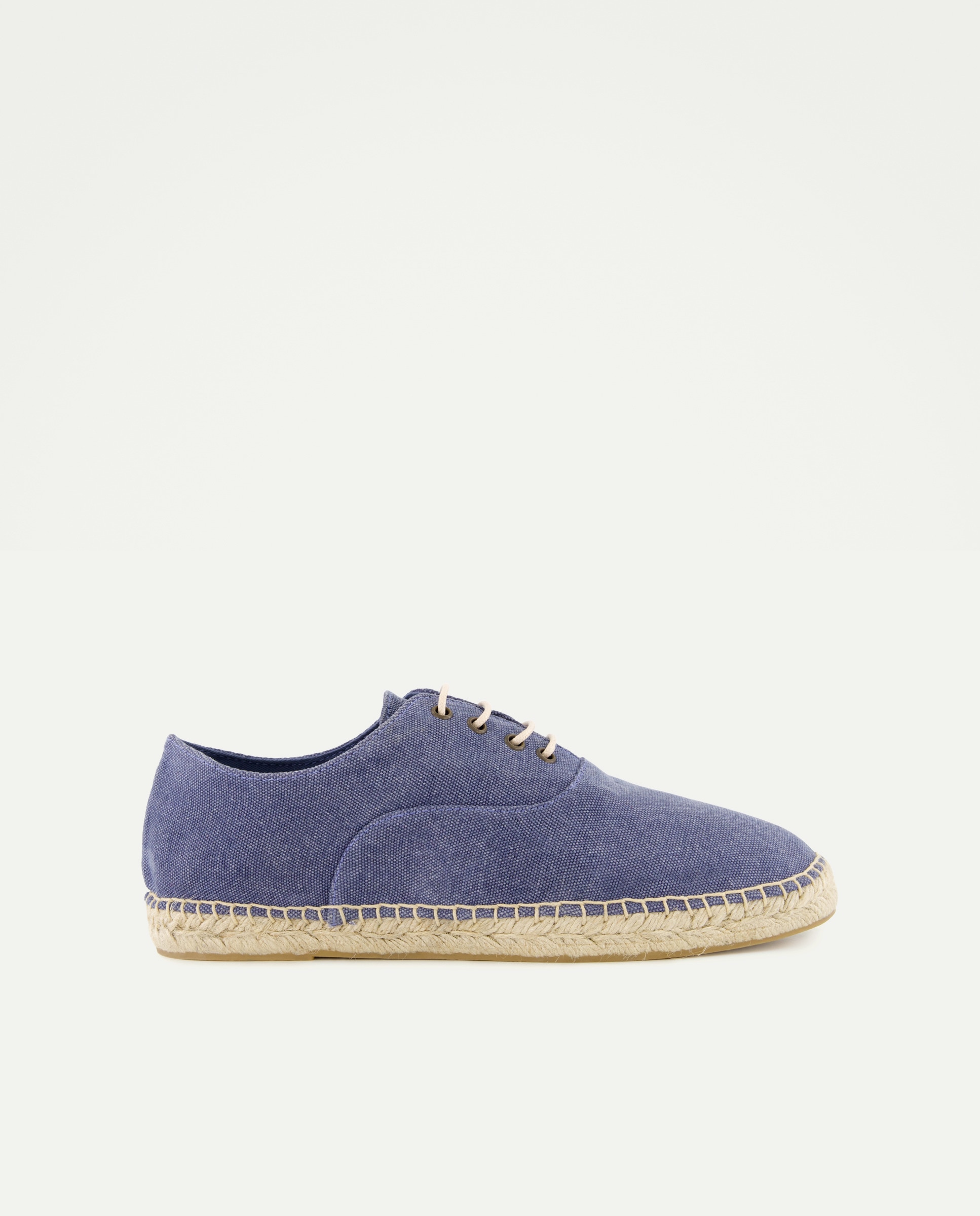 Imagen 0 de Zapato cordones lona lavada de hombre con piso de yute