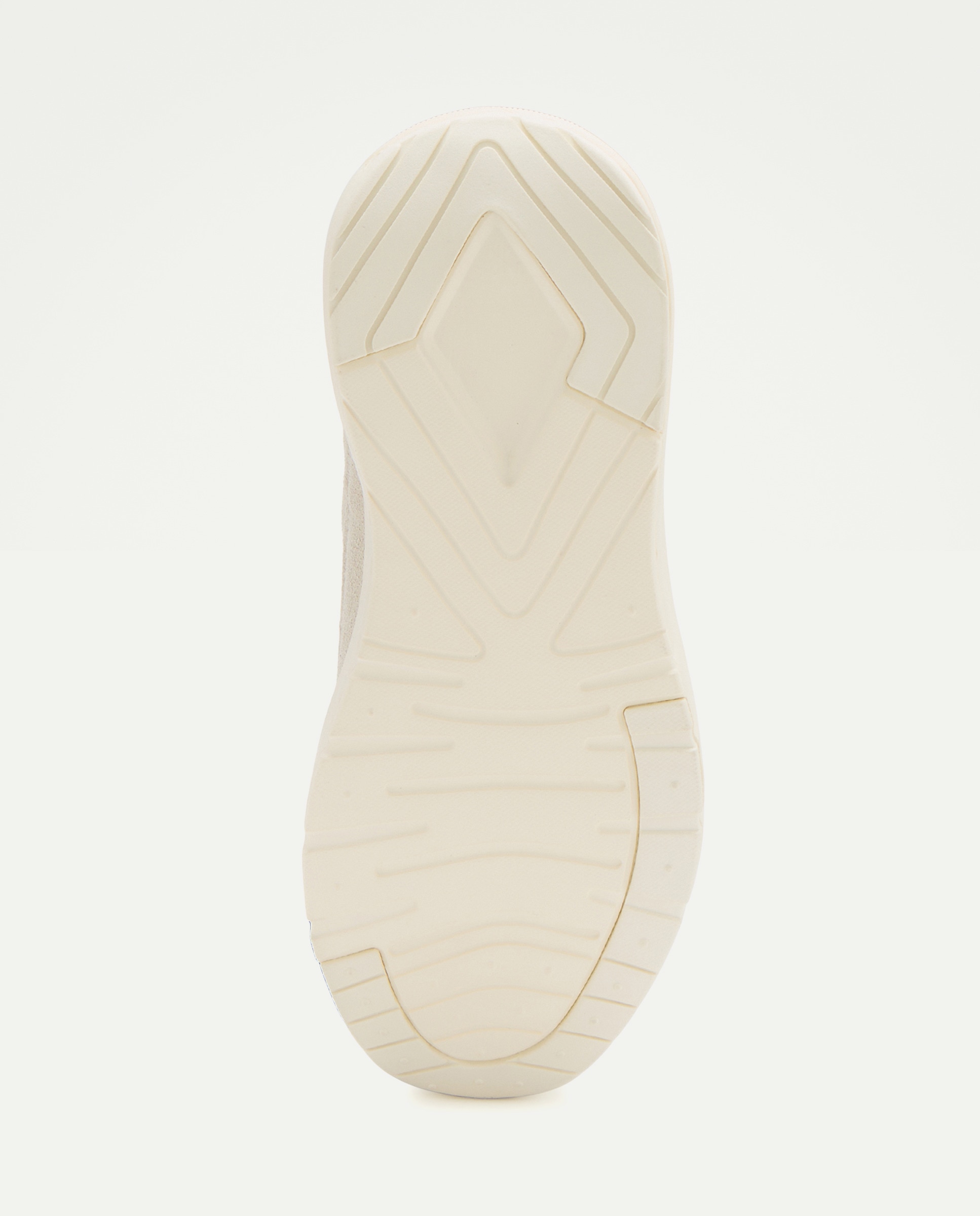 Deportivo cordones de hombre de serraje y nylon con piso ligero Beige-6