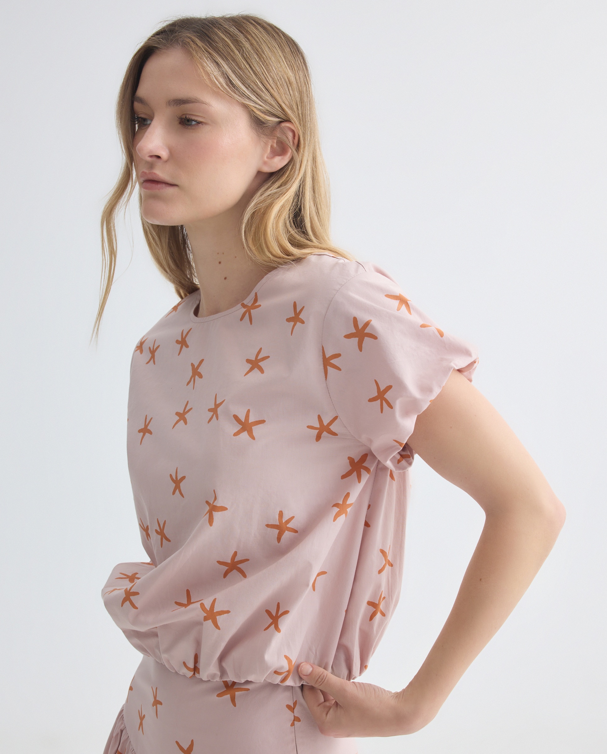 Imagen 0 de Blusa de mujer estampada total look