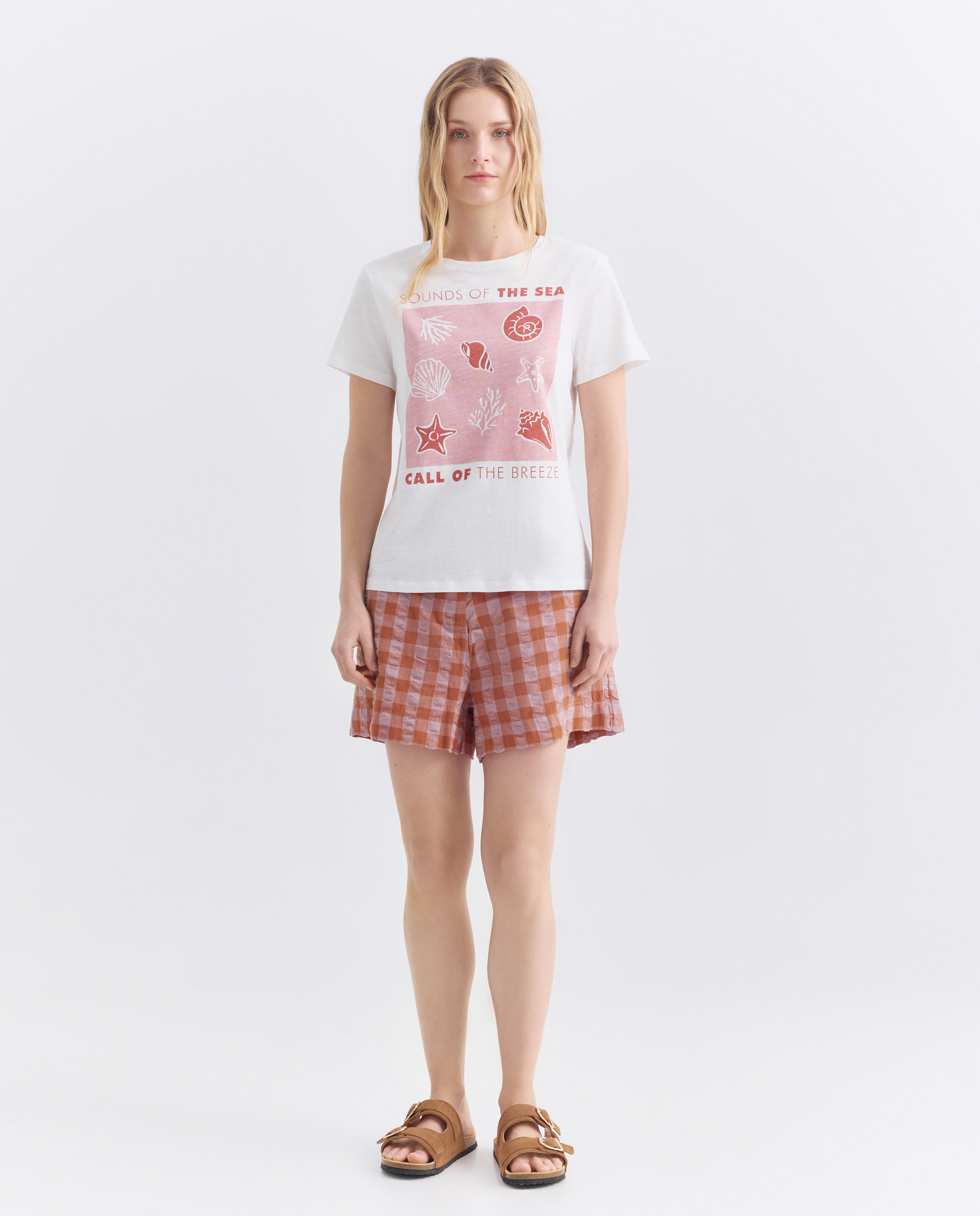 Imagen 0 de Bermuda de mujer de cuadros