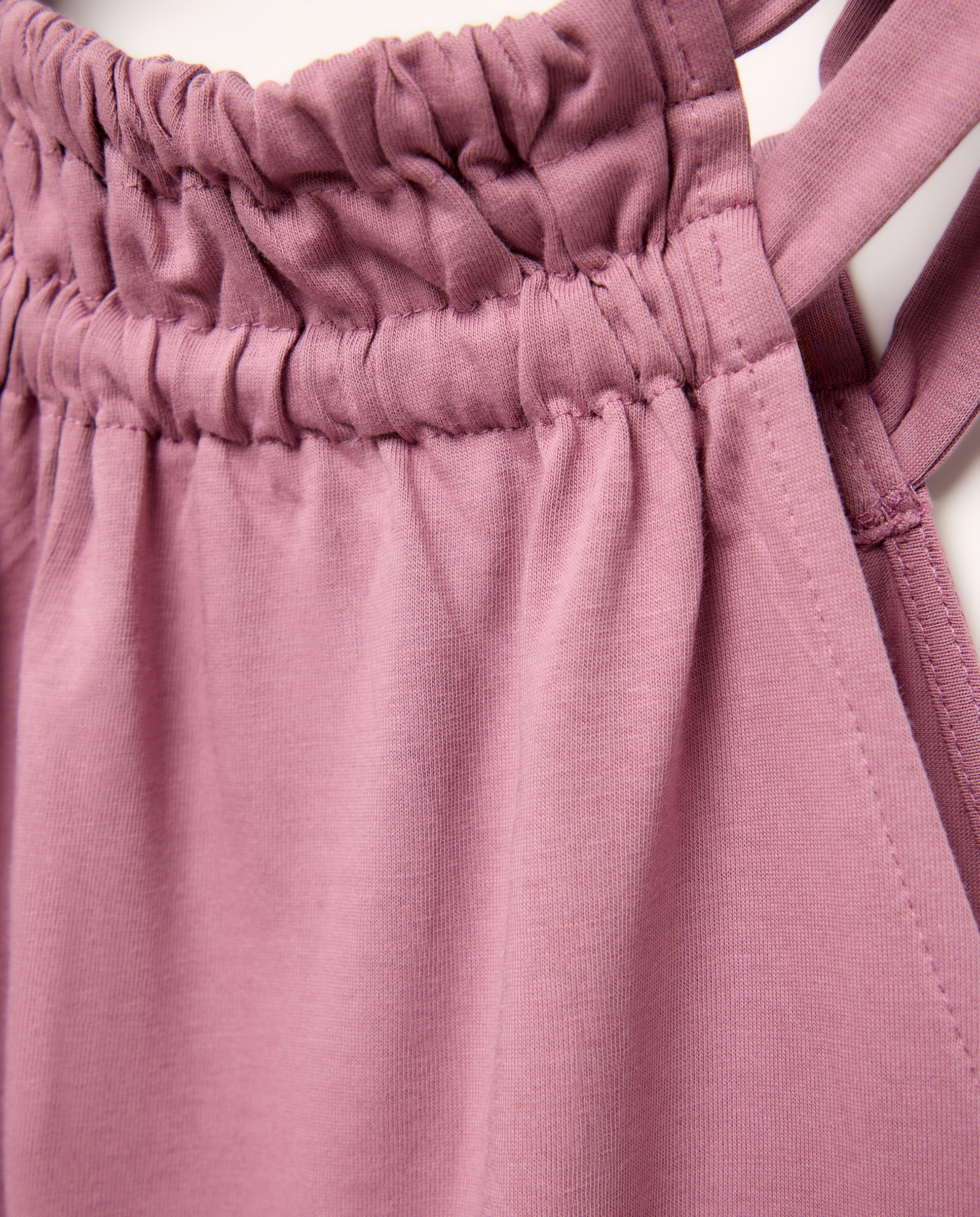 Vestido básico de mujer cuello halter liso Morado-5