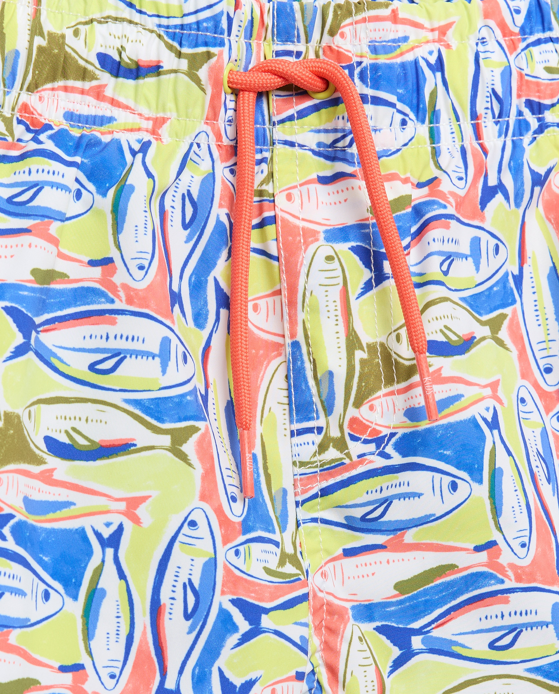 Bermudas às Cores com Peixes Abstratos Kids El Corte Inglés Multicolor-5