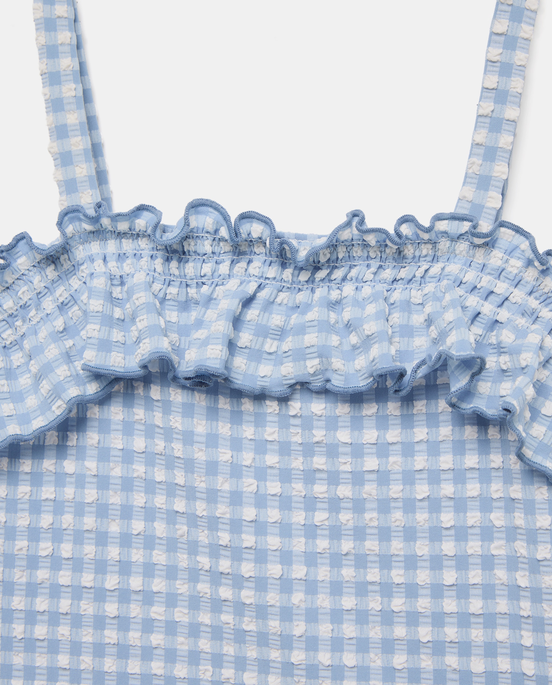 Fato de Banho Vichy Azul-5