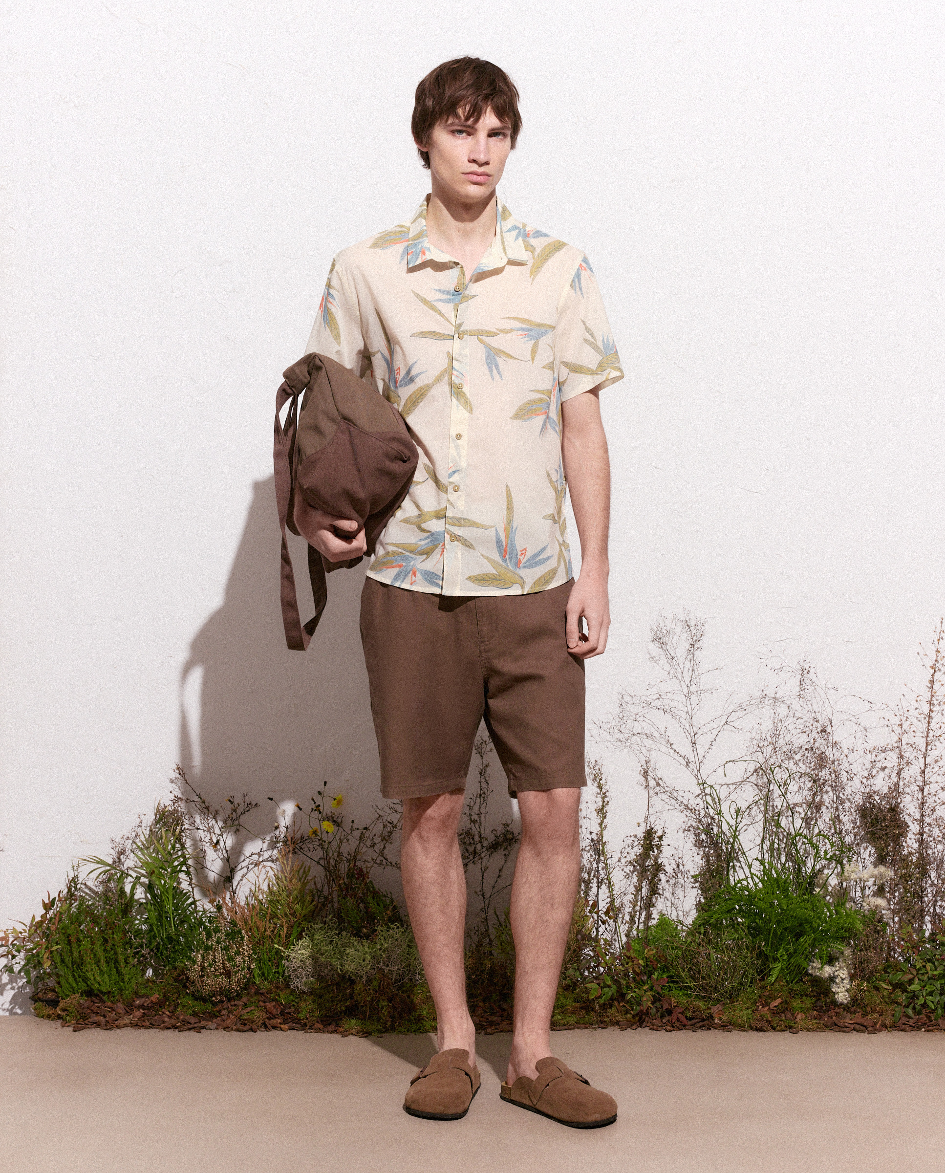 Camisa de Manga Curta 660 Laranja-2