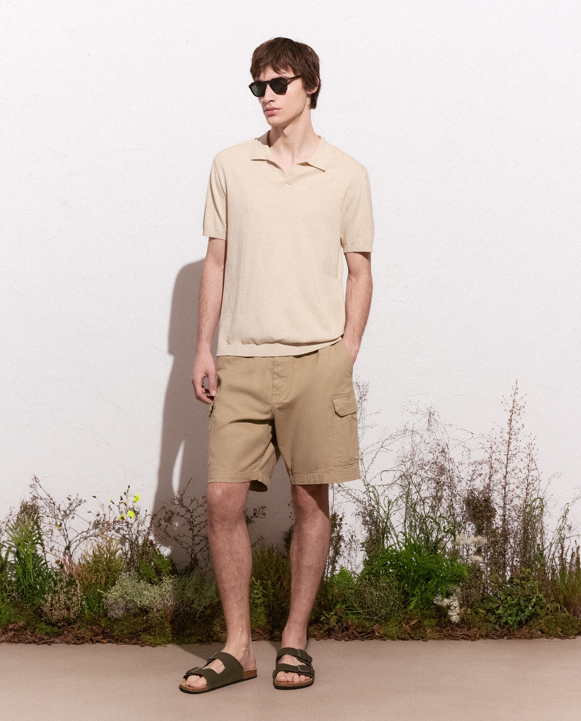 Imagem 0 de Polo de Tricot Fino com Manga Curta