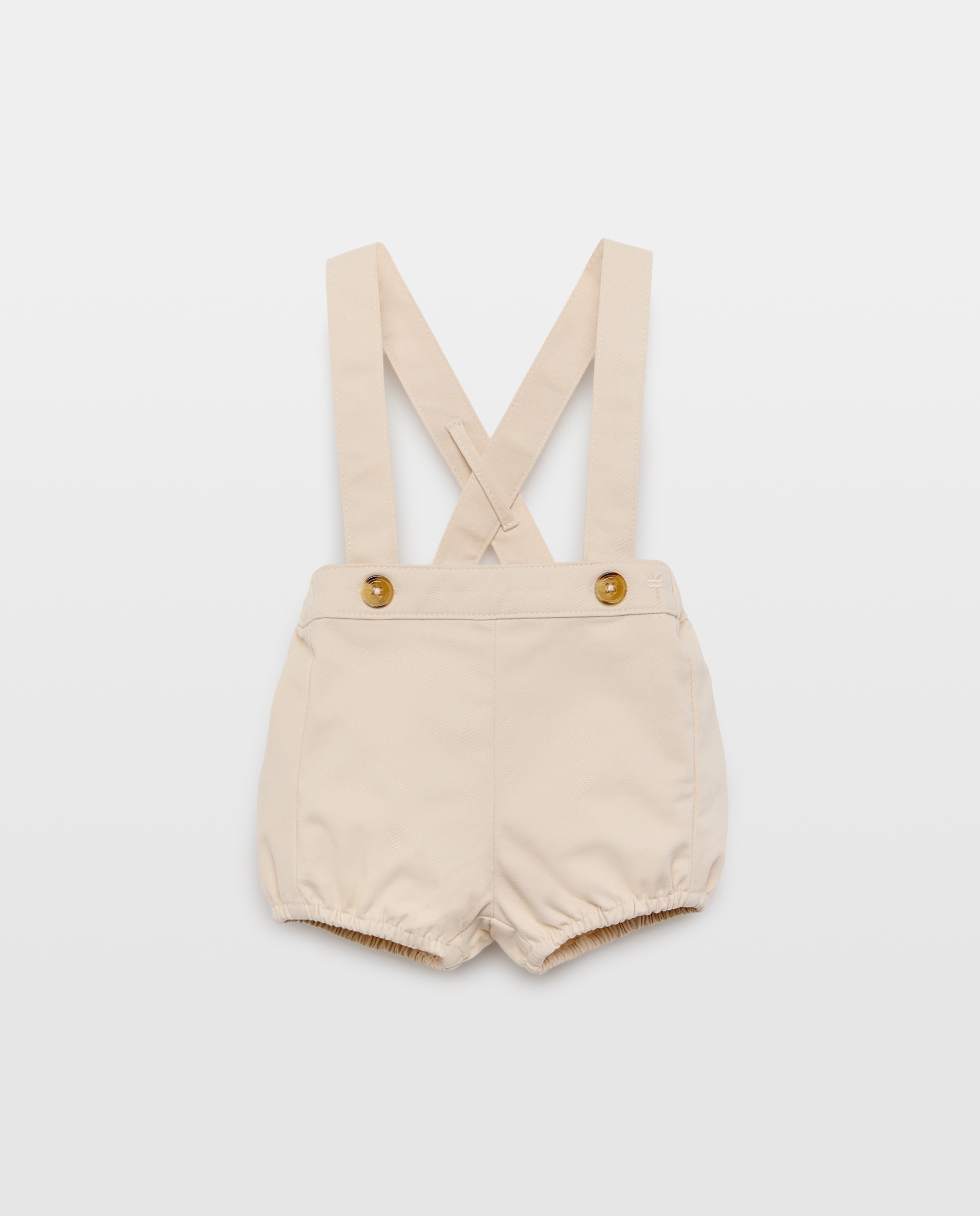 Imagem 0 de Cueca de Banho de Sarja Tingida de Bebé com Alças