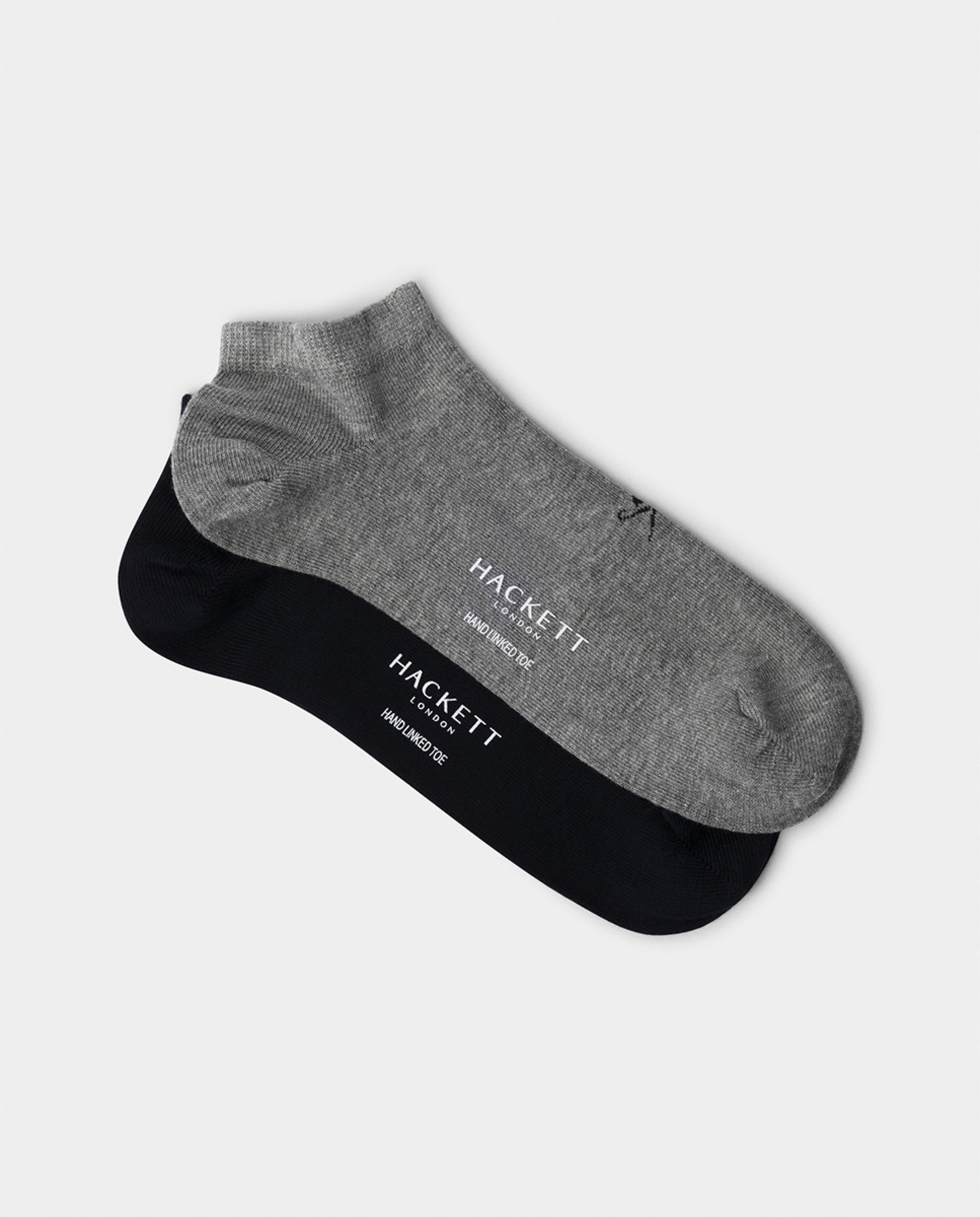 Imagem 0 de Pack de Dois Pares de Meias Pelo Tornozelo Lisas