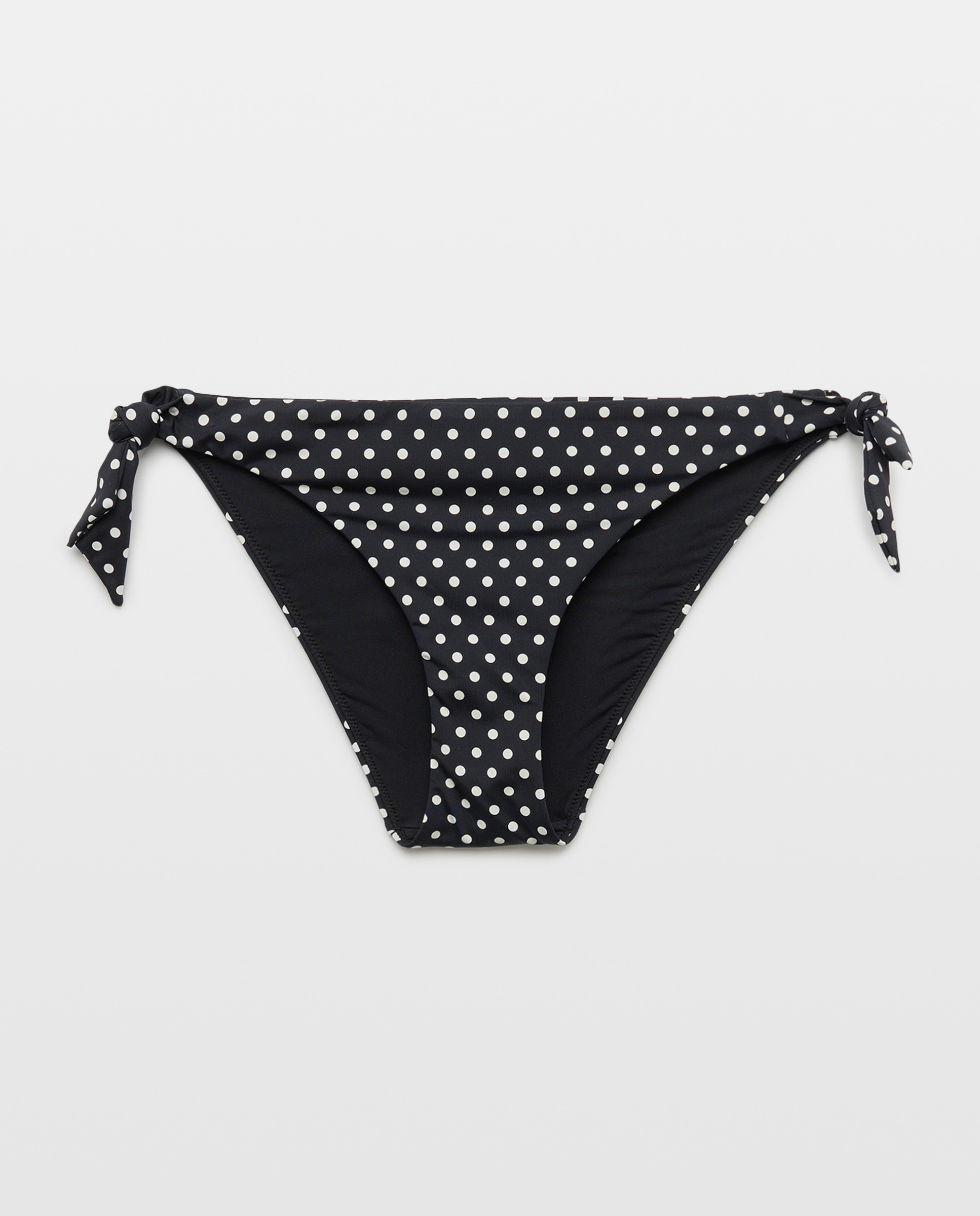 Cueca de Laço Largo às Riscas e Bolinhas 4