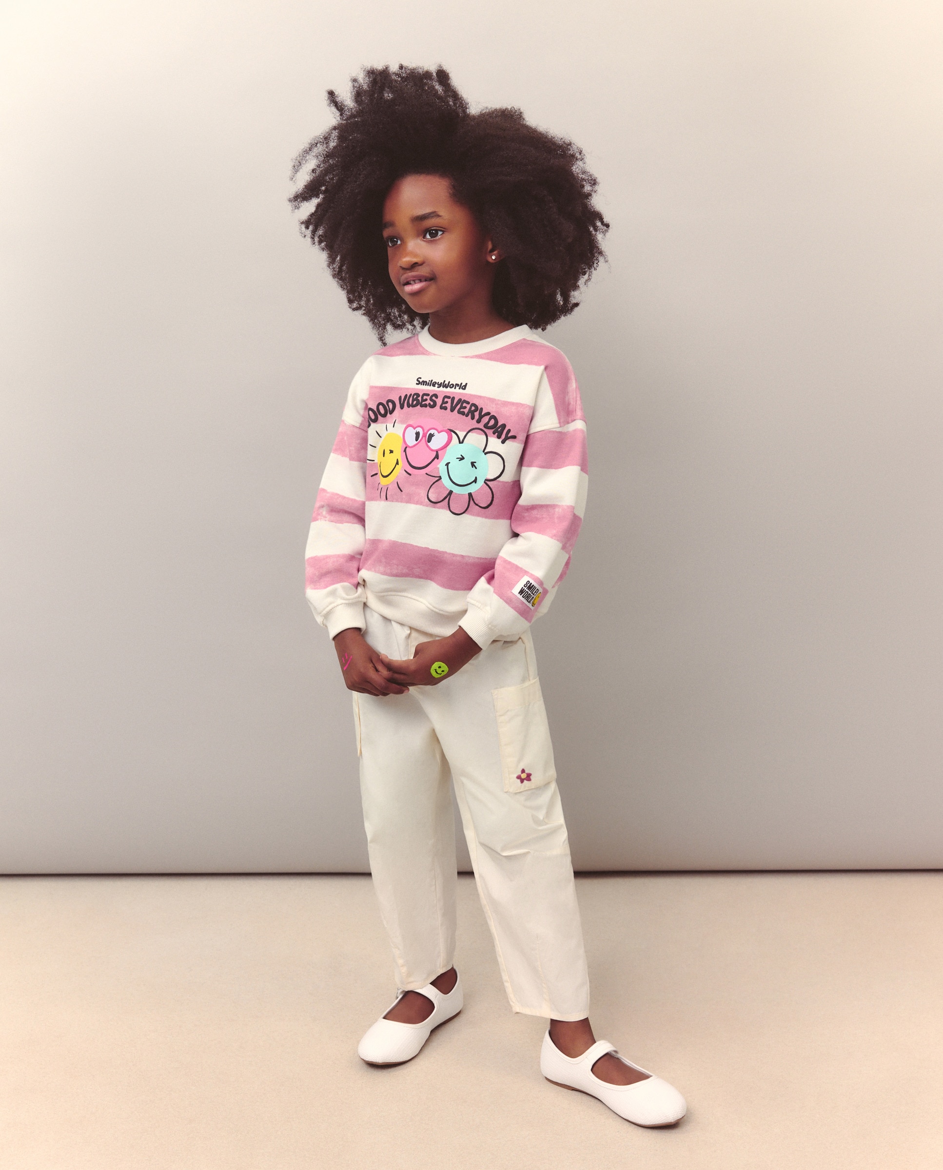 Imagem 0 de Calças Cargo com Cós Elástico