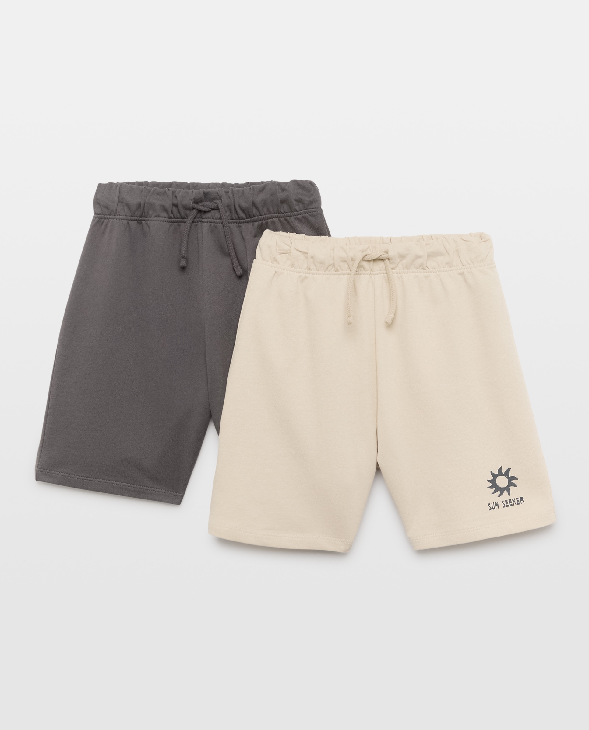 Imagen 0 de Pack 2 bermudas de niño felpa