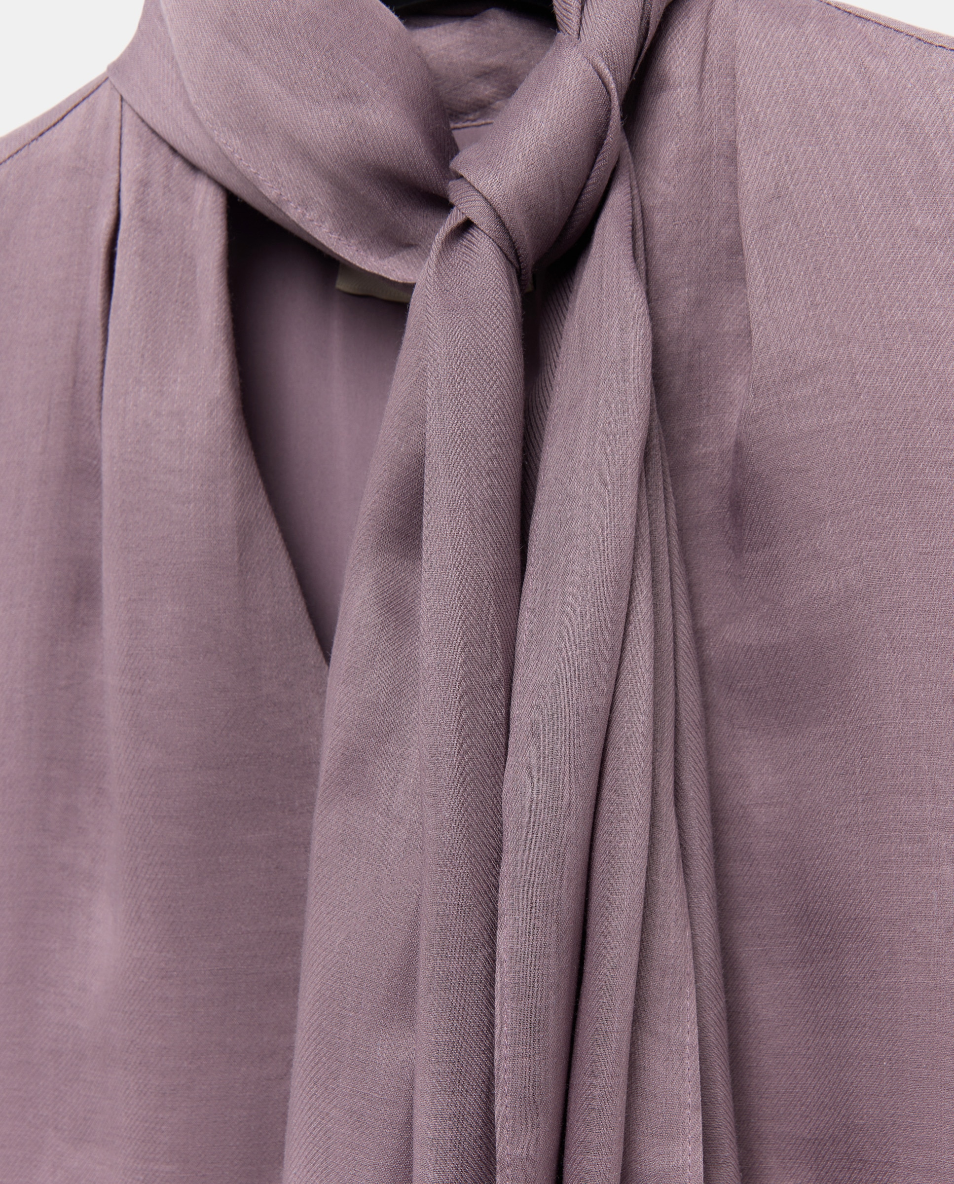 Vestido Halter de Rami Bordado Roxo-7