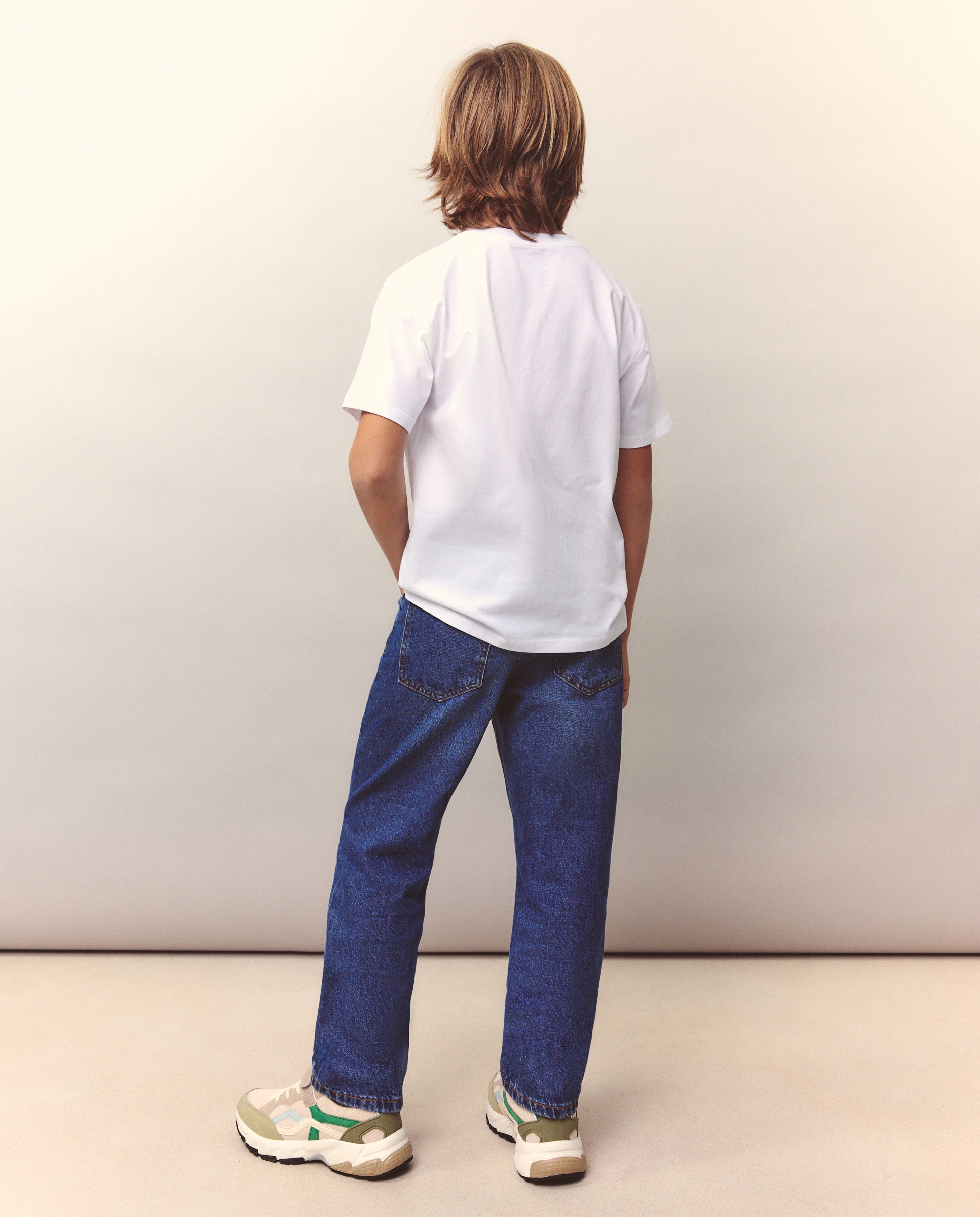 Jeans Straight Azul pálido-3