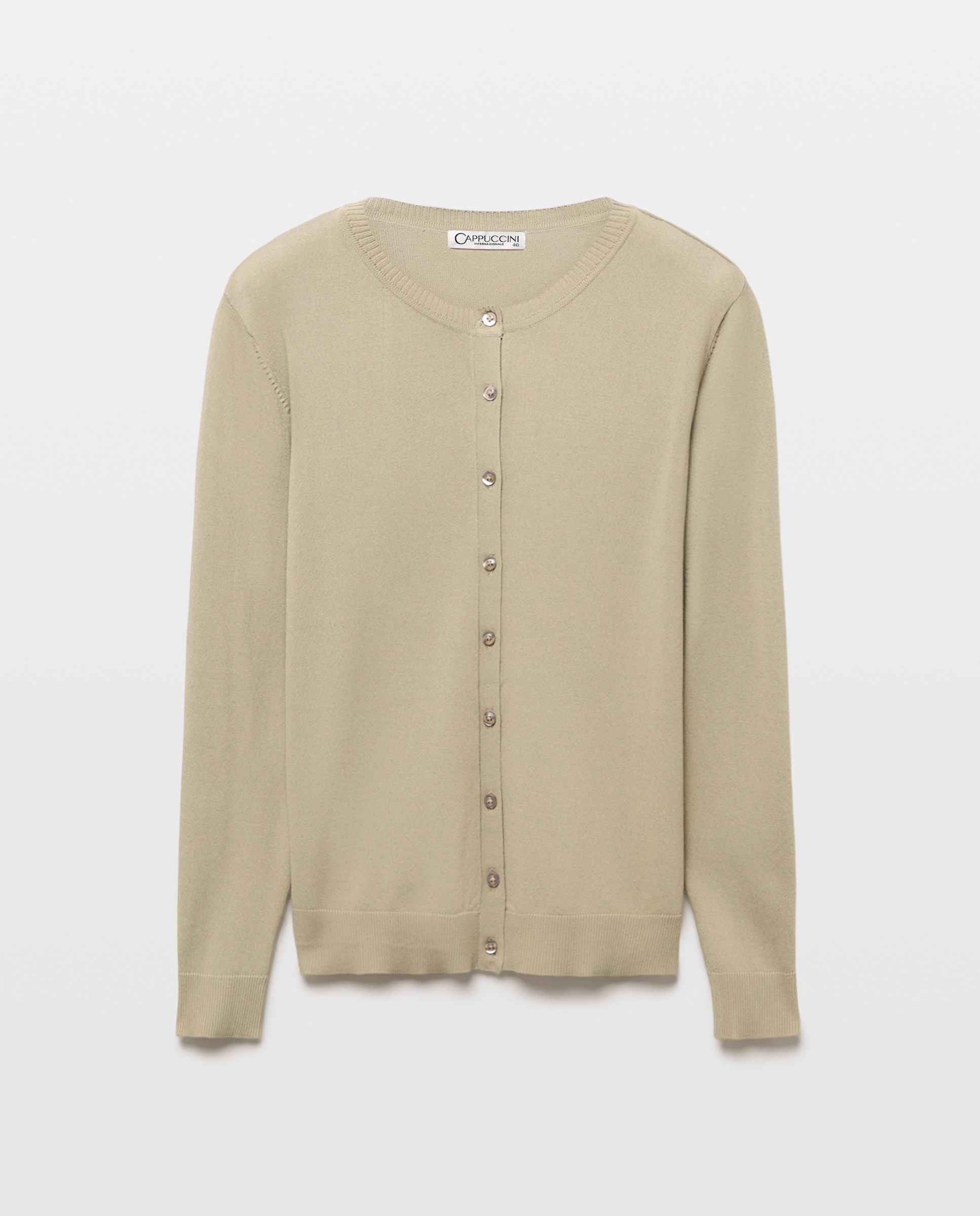 Imagem 0 de Casaco liso com manga comprida